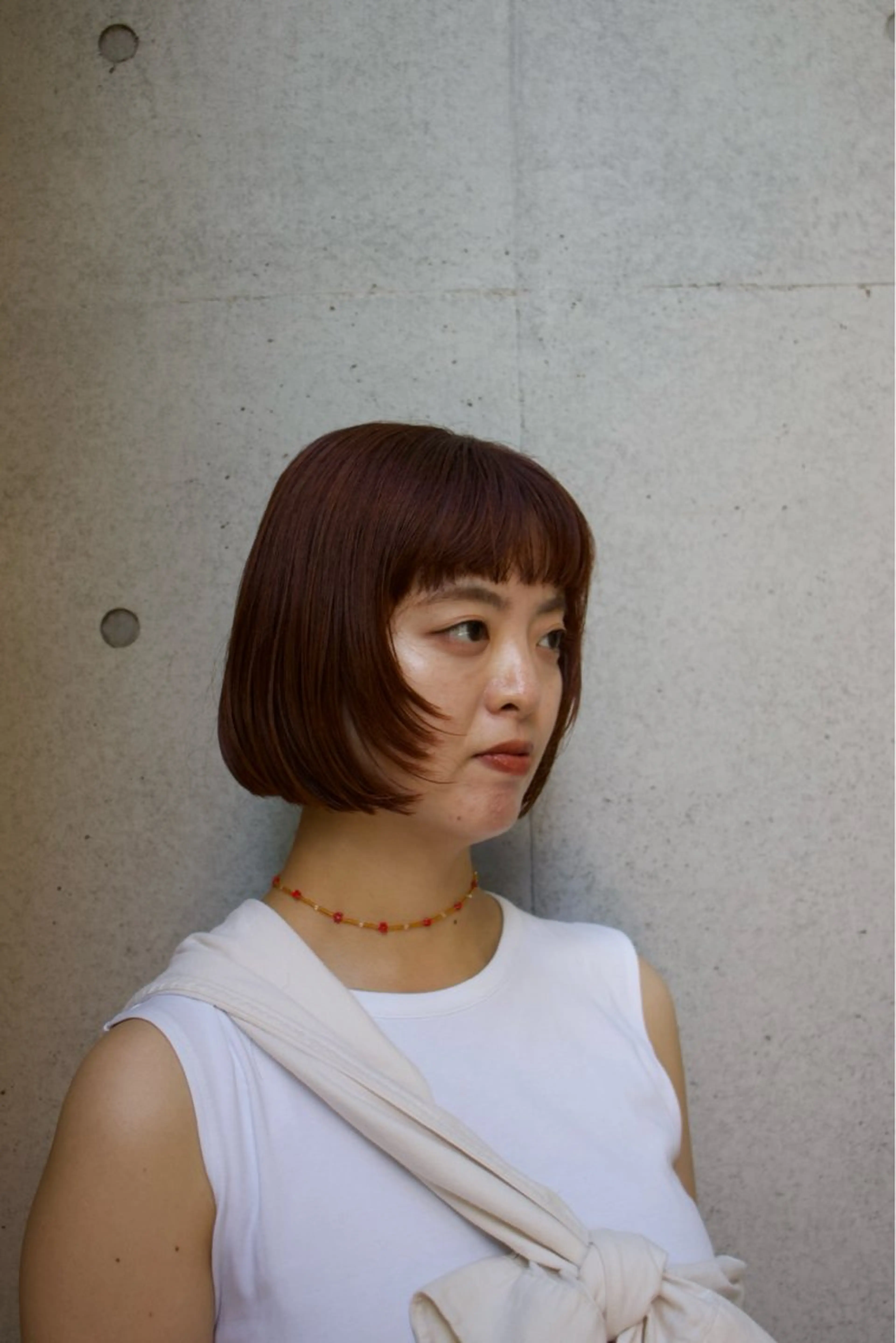 ショート カラー 似合わせカット /パーマ岡本淳平のヘアスタイル