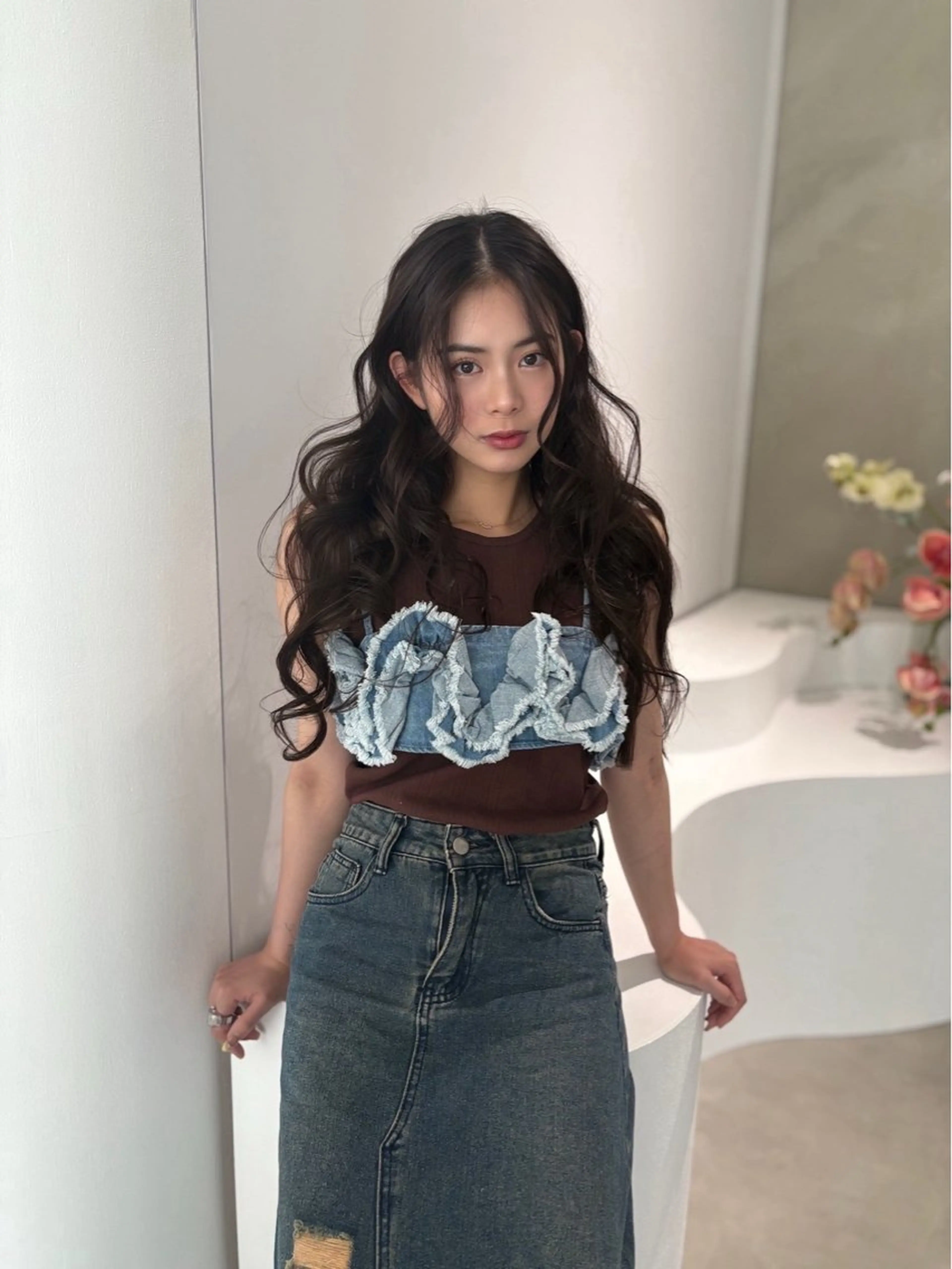 ロング カラー カラーモデル/梅田/ ⭐️seina⭐️のヘアスタイル