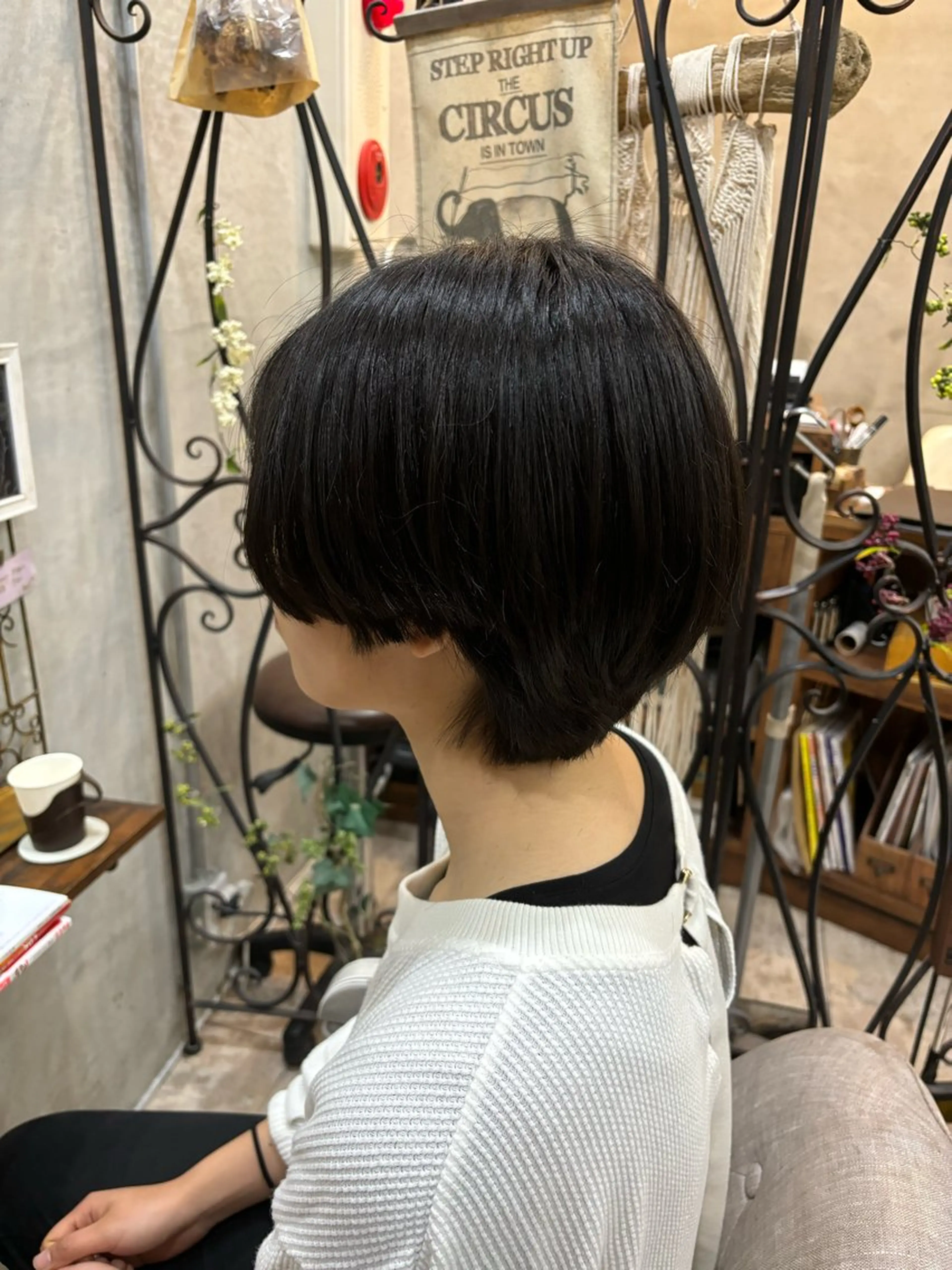 ショート カット メンズ/ヘアセット/ 顔周りレイヤー/💶のヘアスタイル