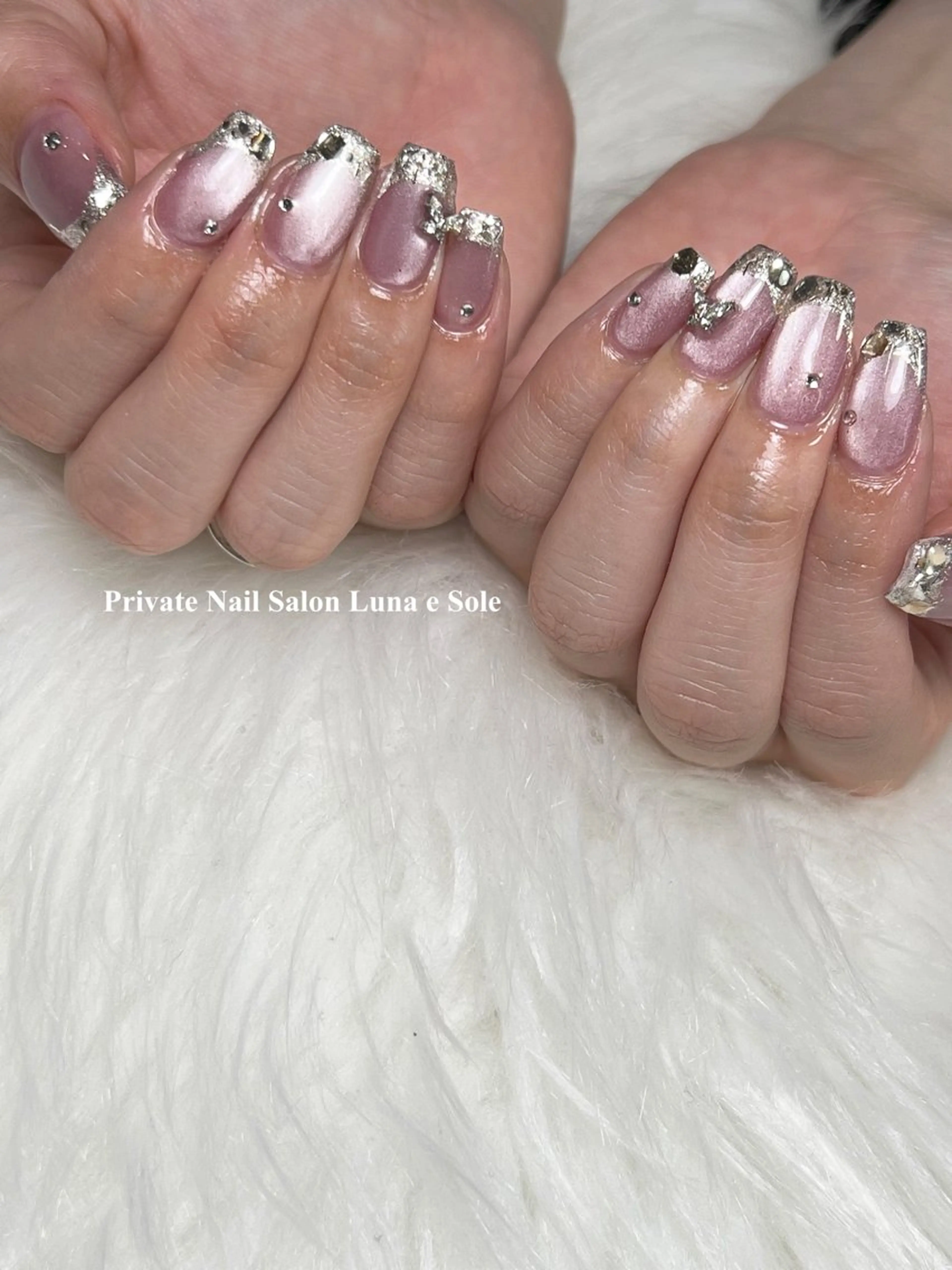 ネイル ハンドネイル Luna e  Soleのネイルデザイン