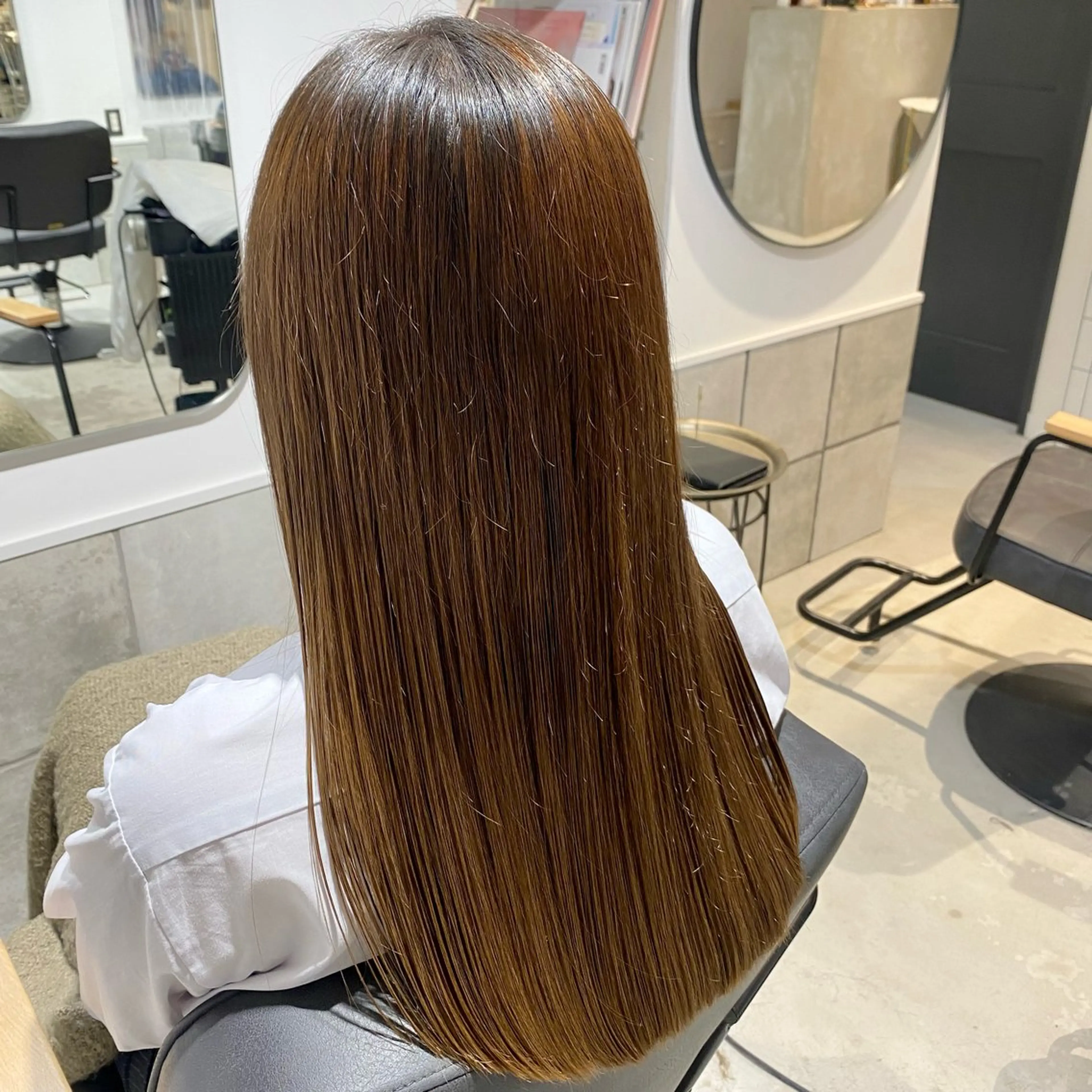 ロング カット トリートメント わださこ ひなこのヘアスタイル