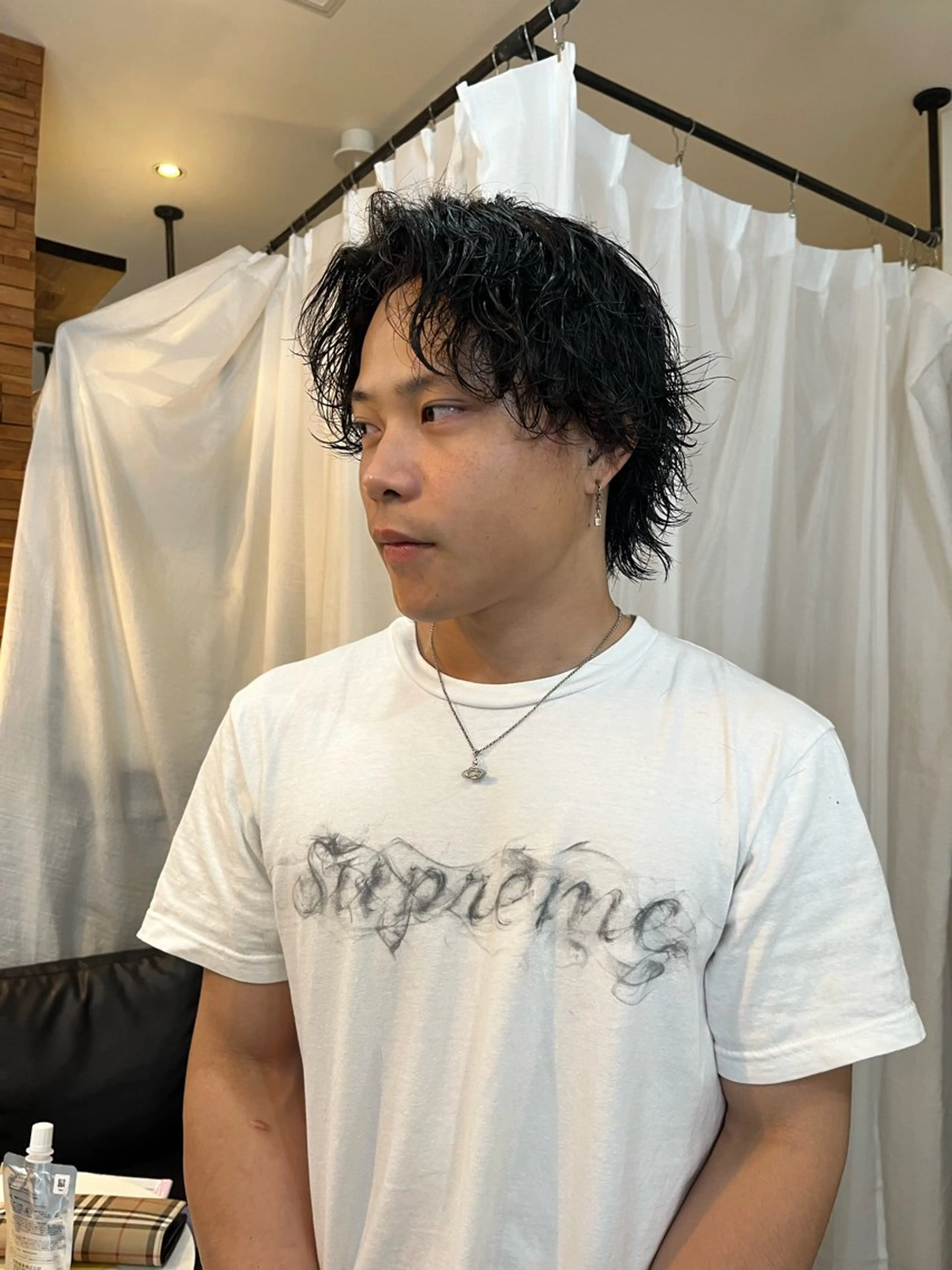 ショート レイヤーカット カット パーマ トリートメント パーマ／透明感 🍃Hidetoraのヘアスタイル