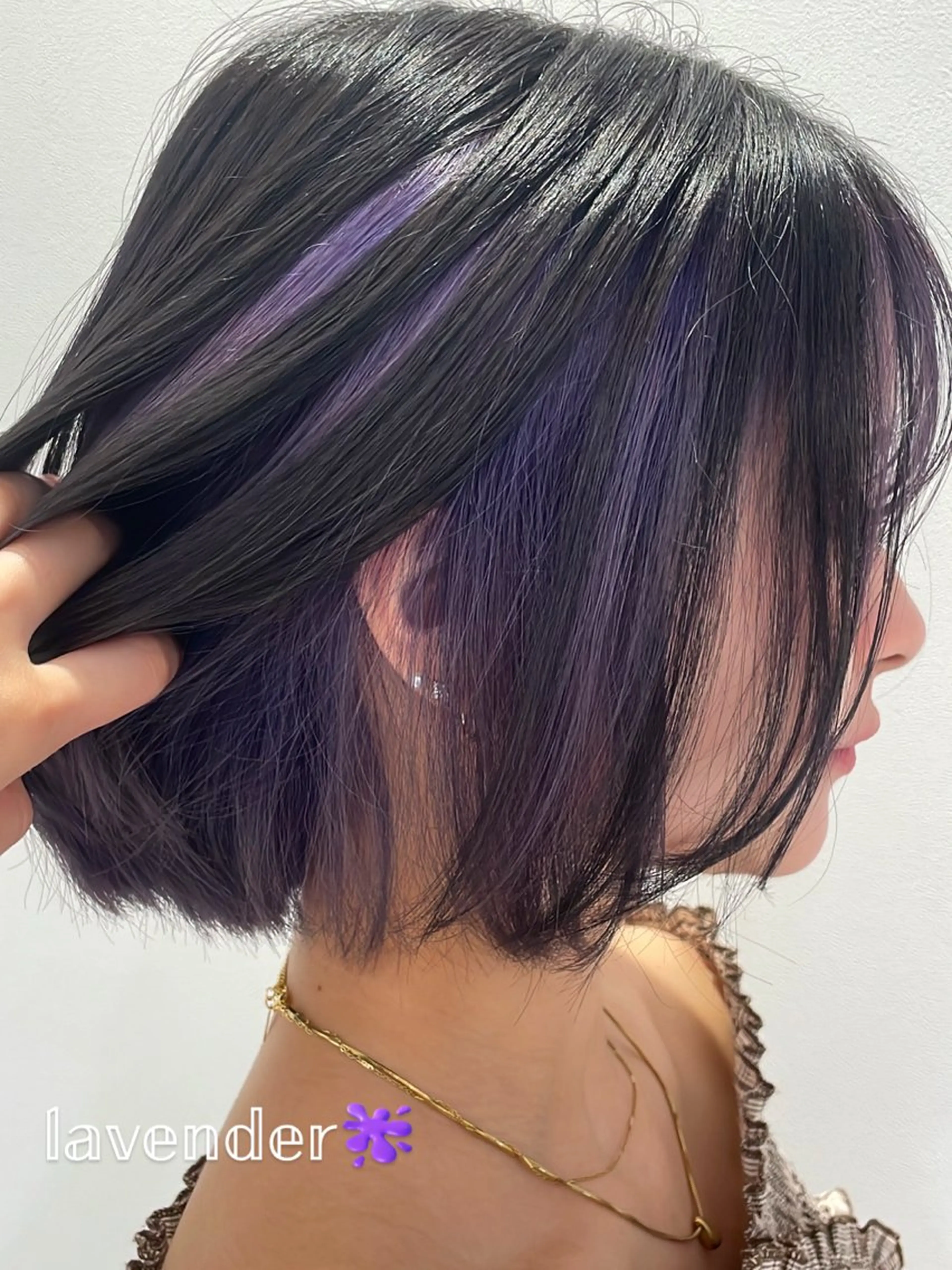カラー ヘアカラー 🫧L`pul🫧 ハイトーン/マツパのヘアスタイル