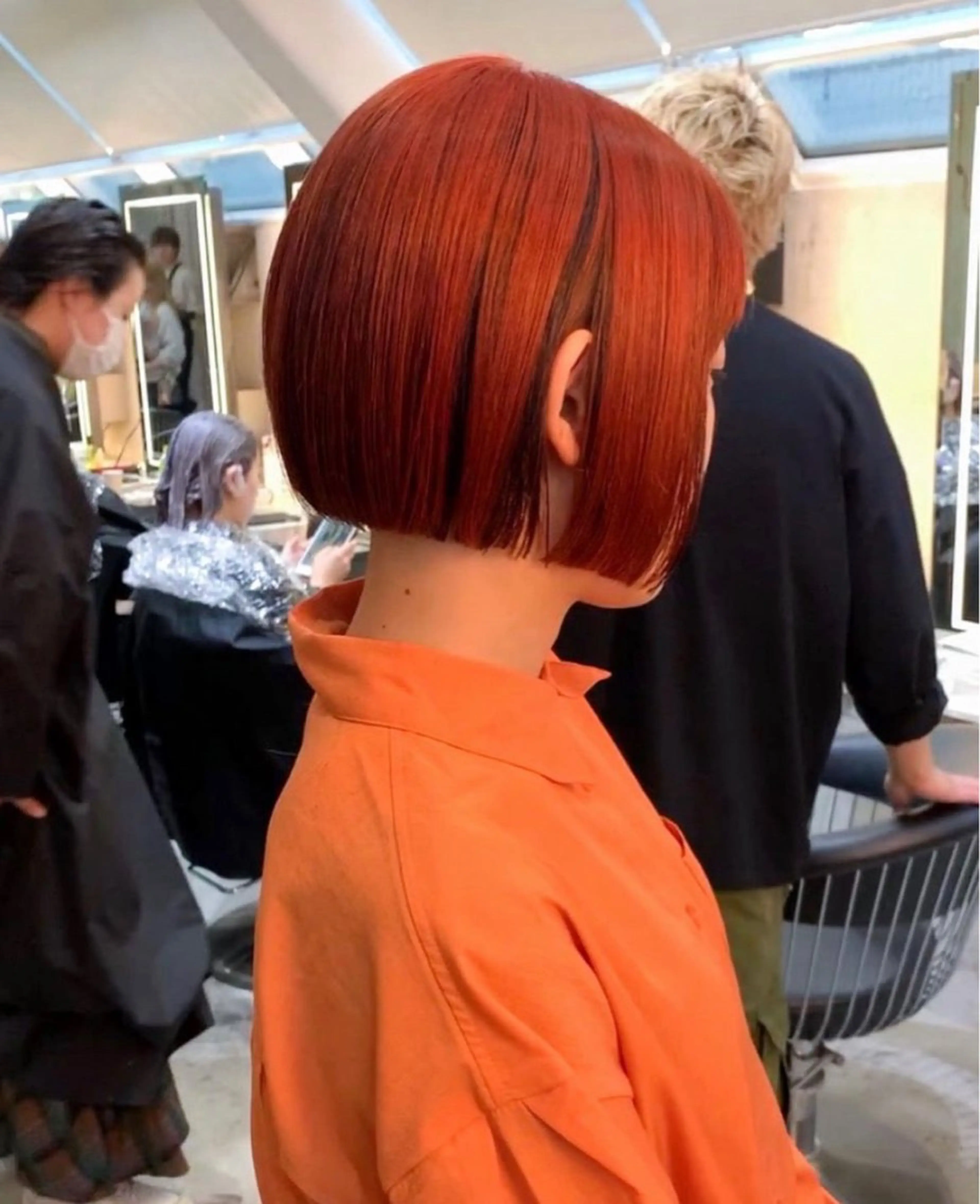 ショート カラー 池袋/似合わせ/縮毛 髪質改善【ugen】のヘアスタイル