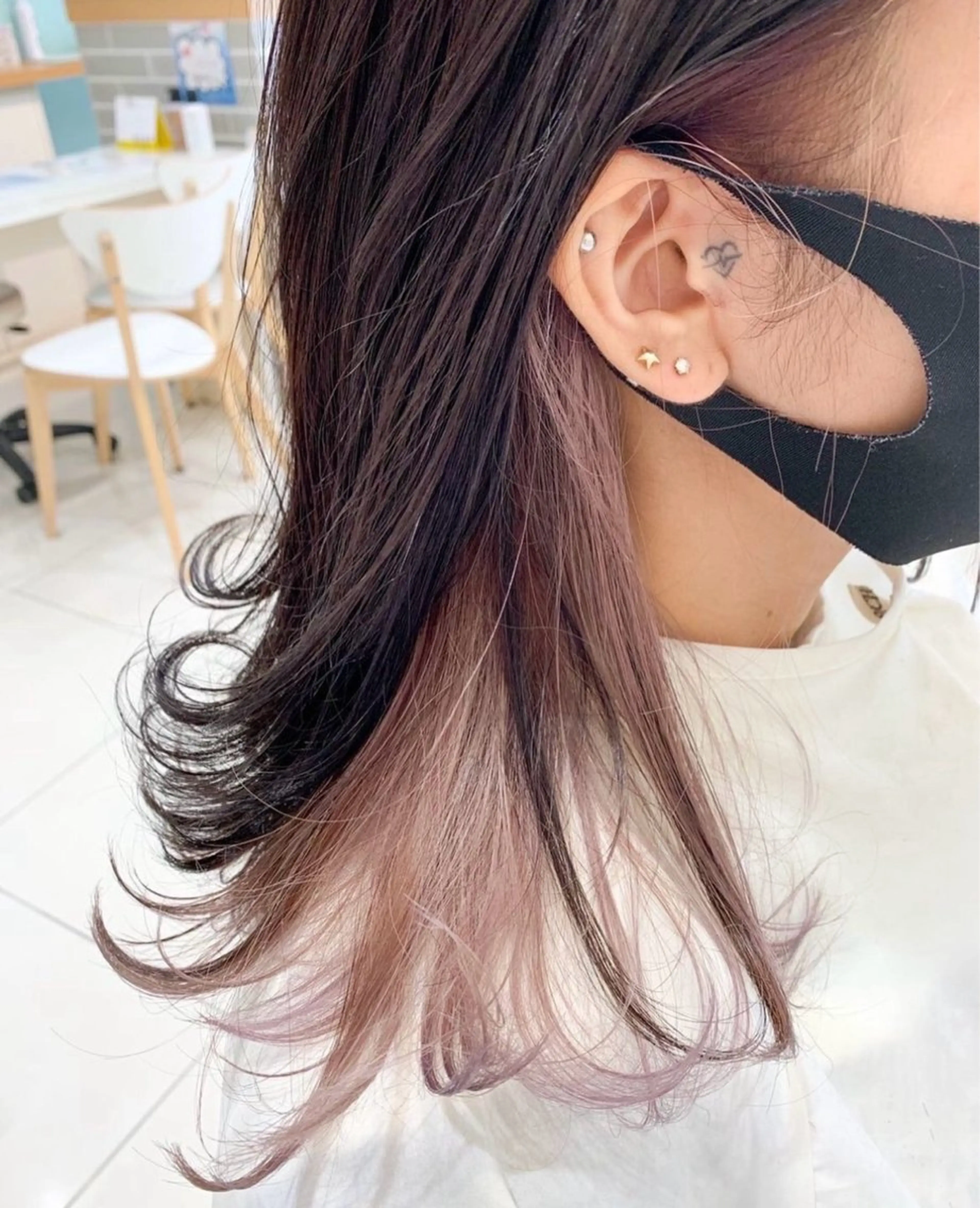 カラー ヘアカラー トリートメント 林 美月のヘアスタイル
