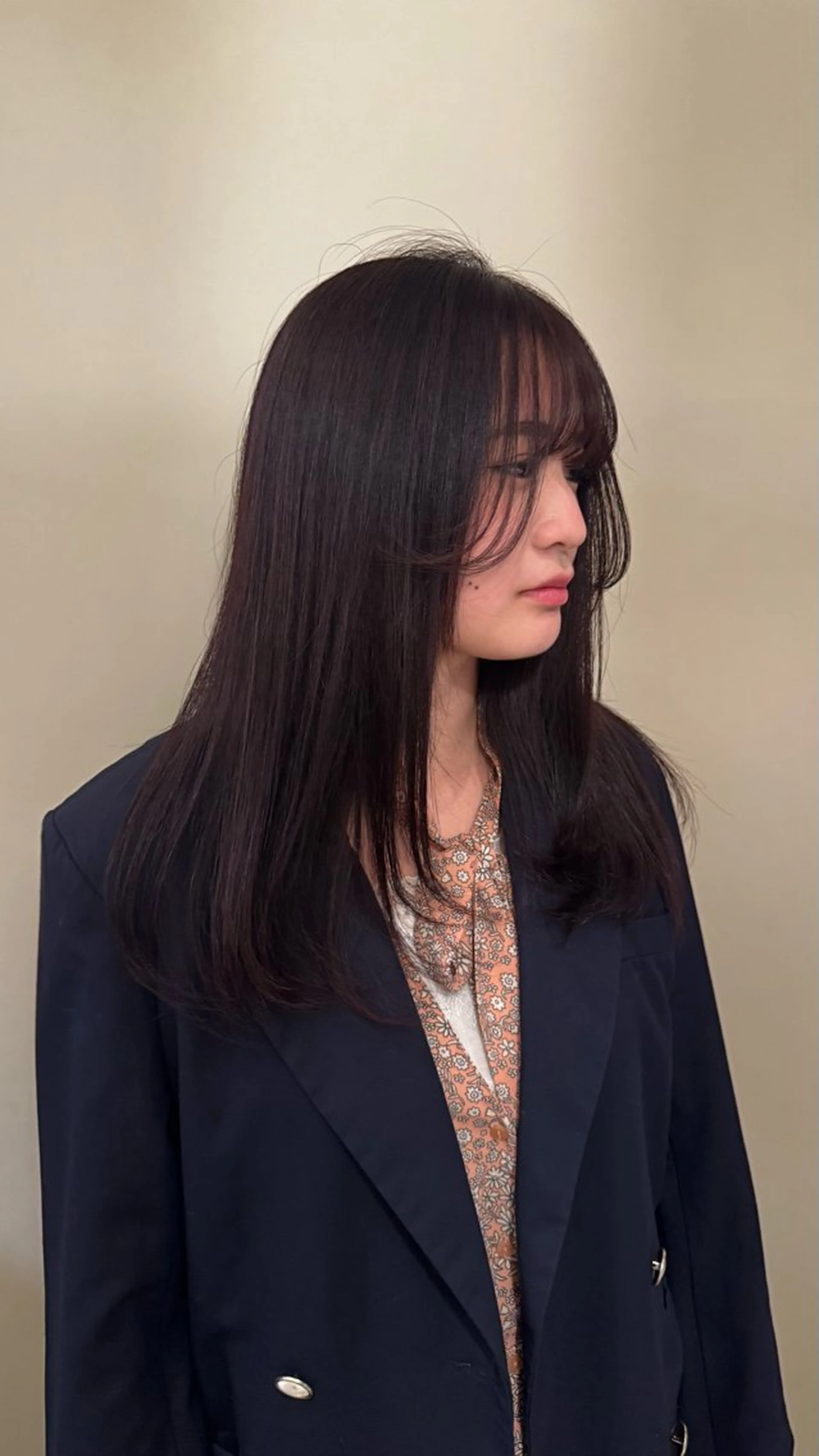 カラー ヘアカラー ピエドプール NINAのヘアスタイル