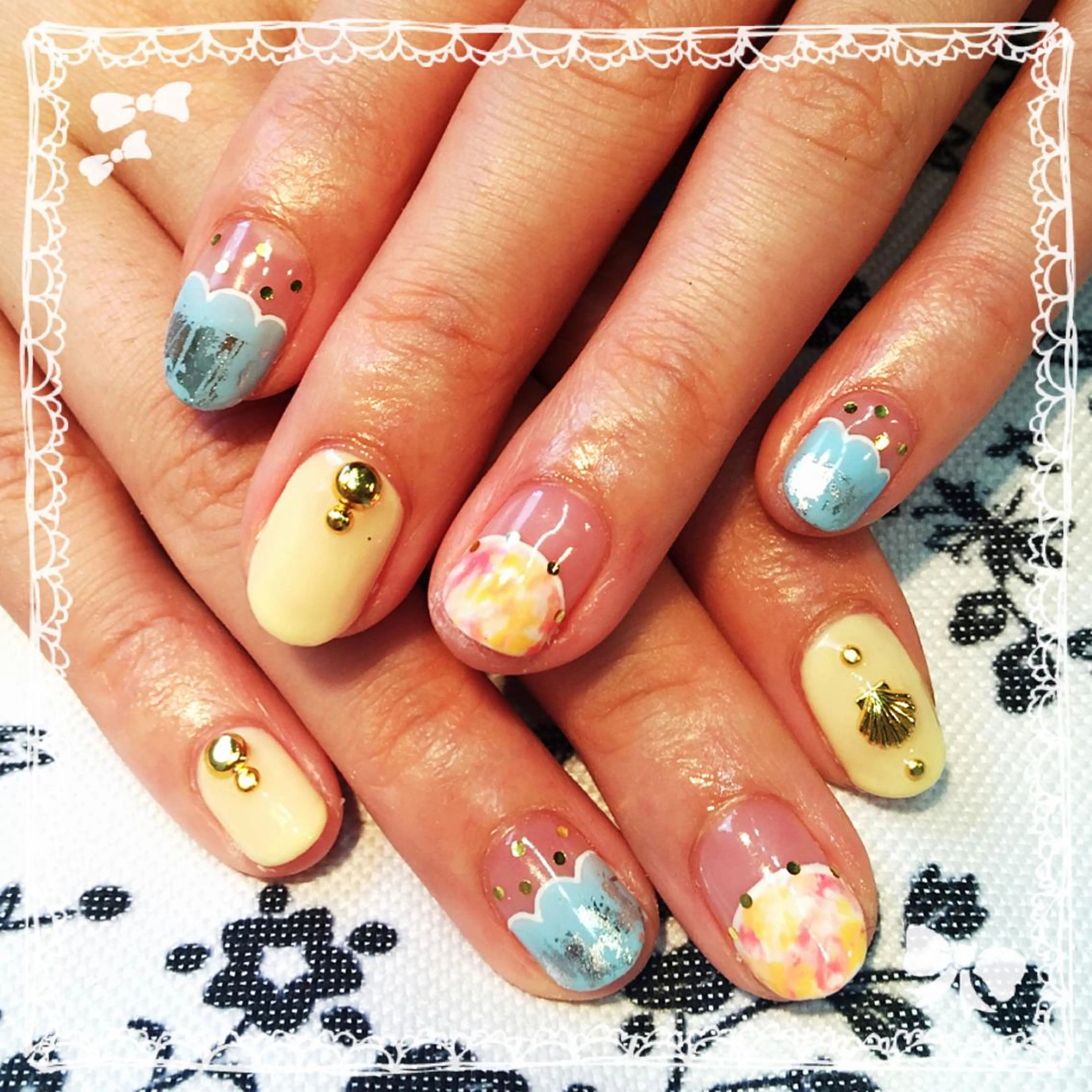 ネイル ＦreeDoＭ   Design所属・W KUMIのネイルデザイン