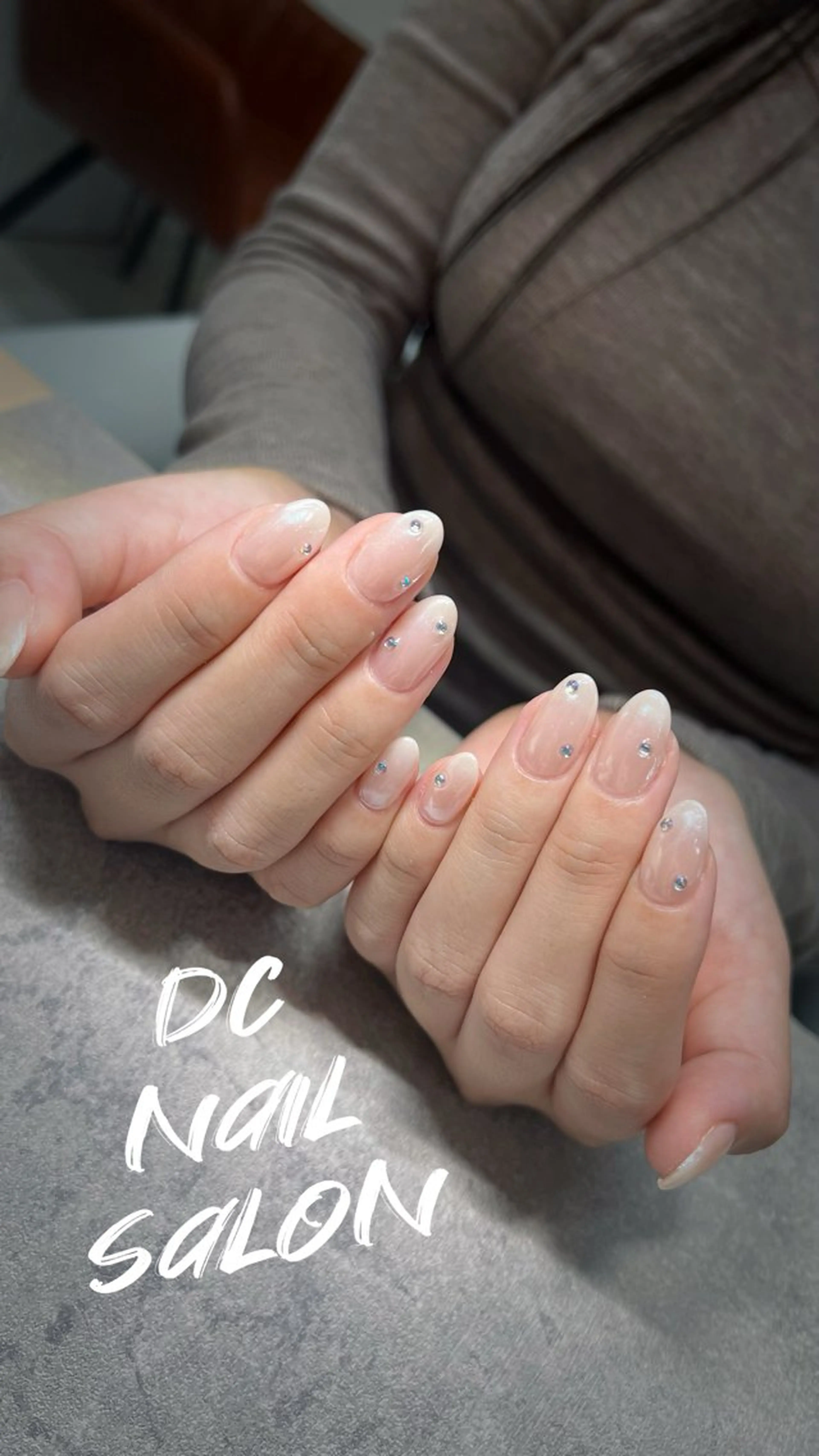 ネイル アートネイル 入学式 フレンチネイル ジェルネイル グラデーション ハンドネイル DC nail salonのネイルデザイン