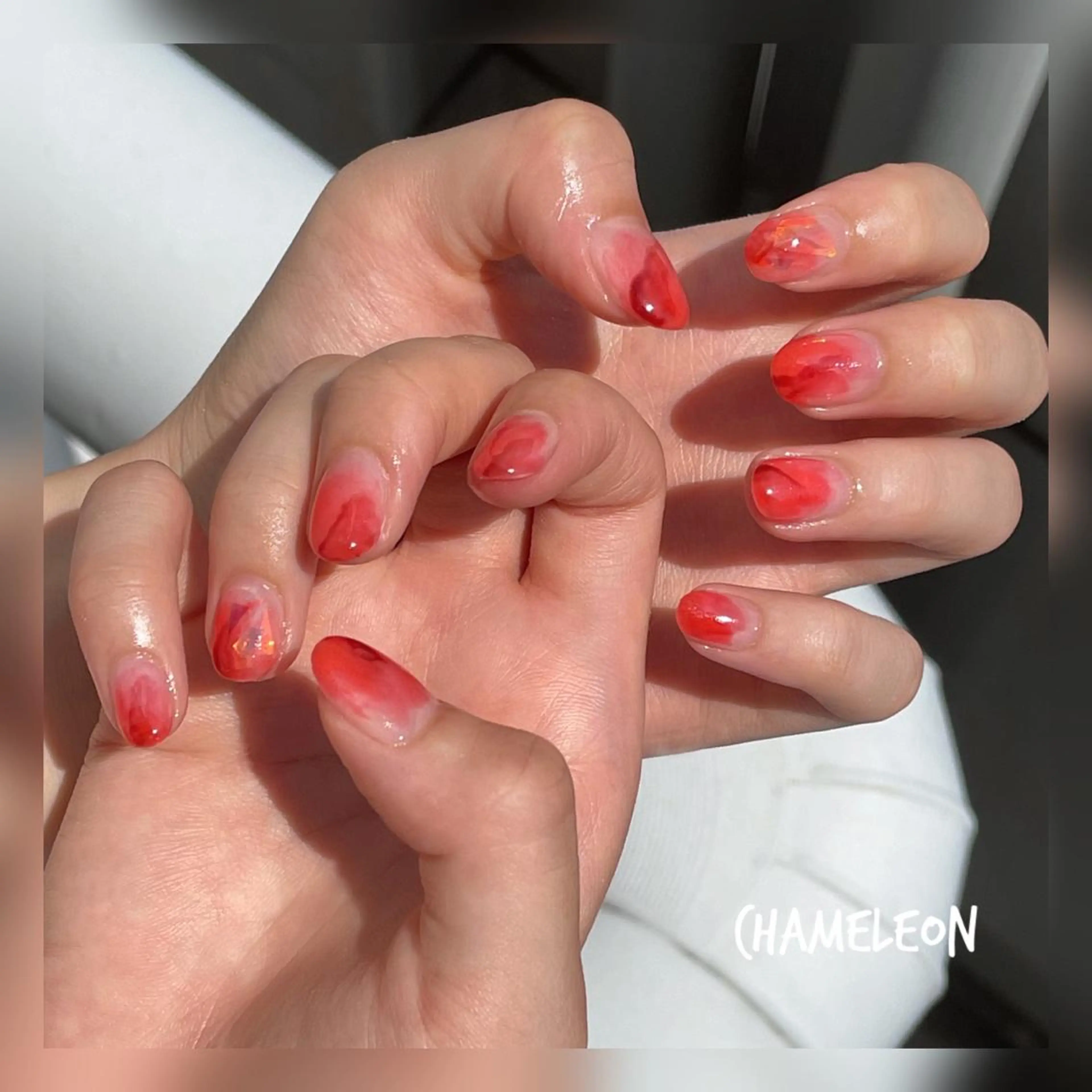 ネイル 【カメレオン】 上村 祥子のヘアスタイル