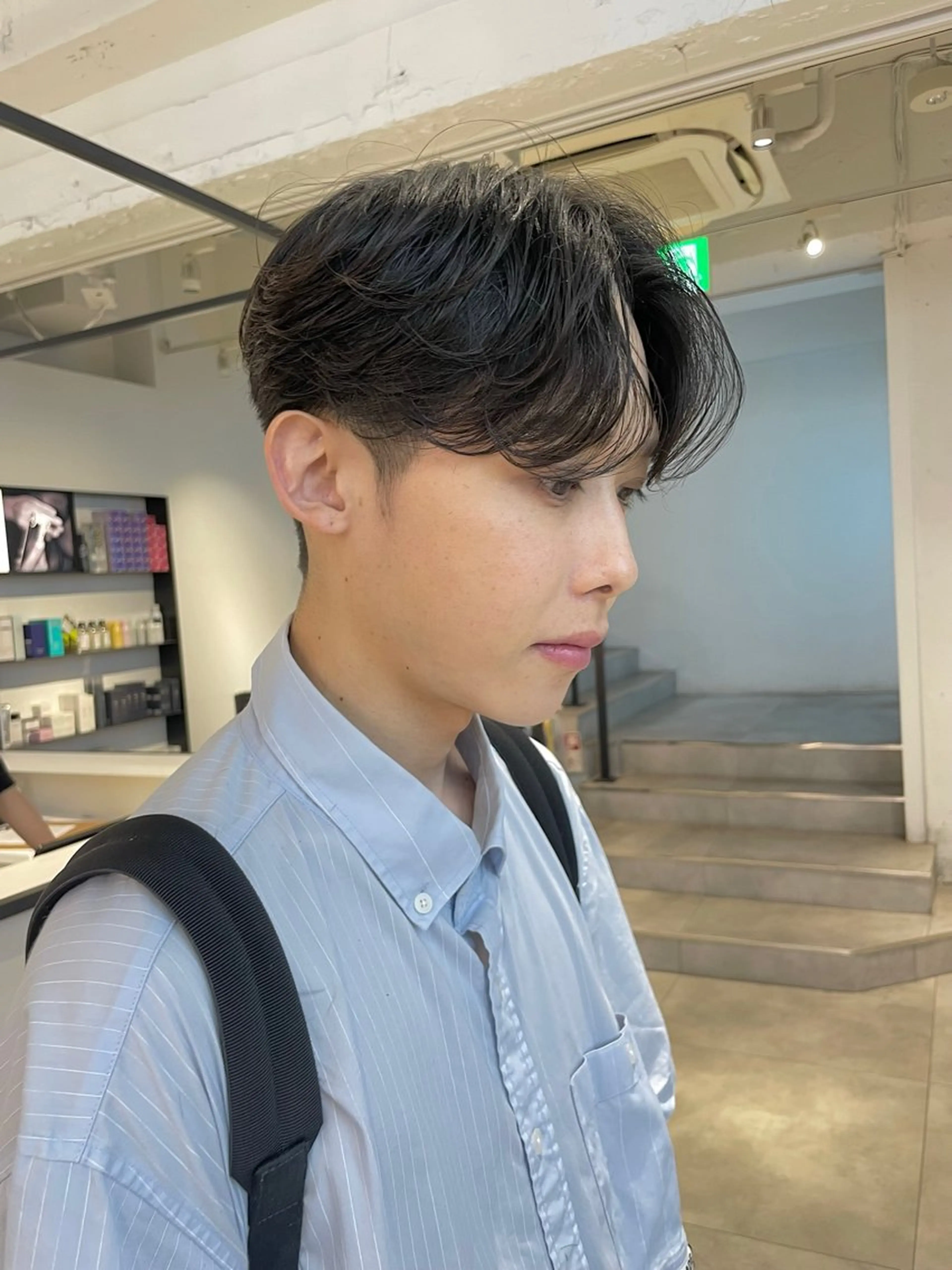 ショート パーマ メンズ カット パーマ 🇰🇷カルマパーマ kaito🇰🇷のヘアスタイル
