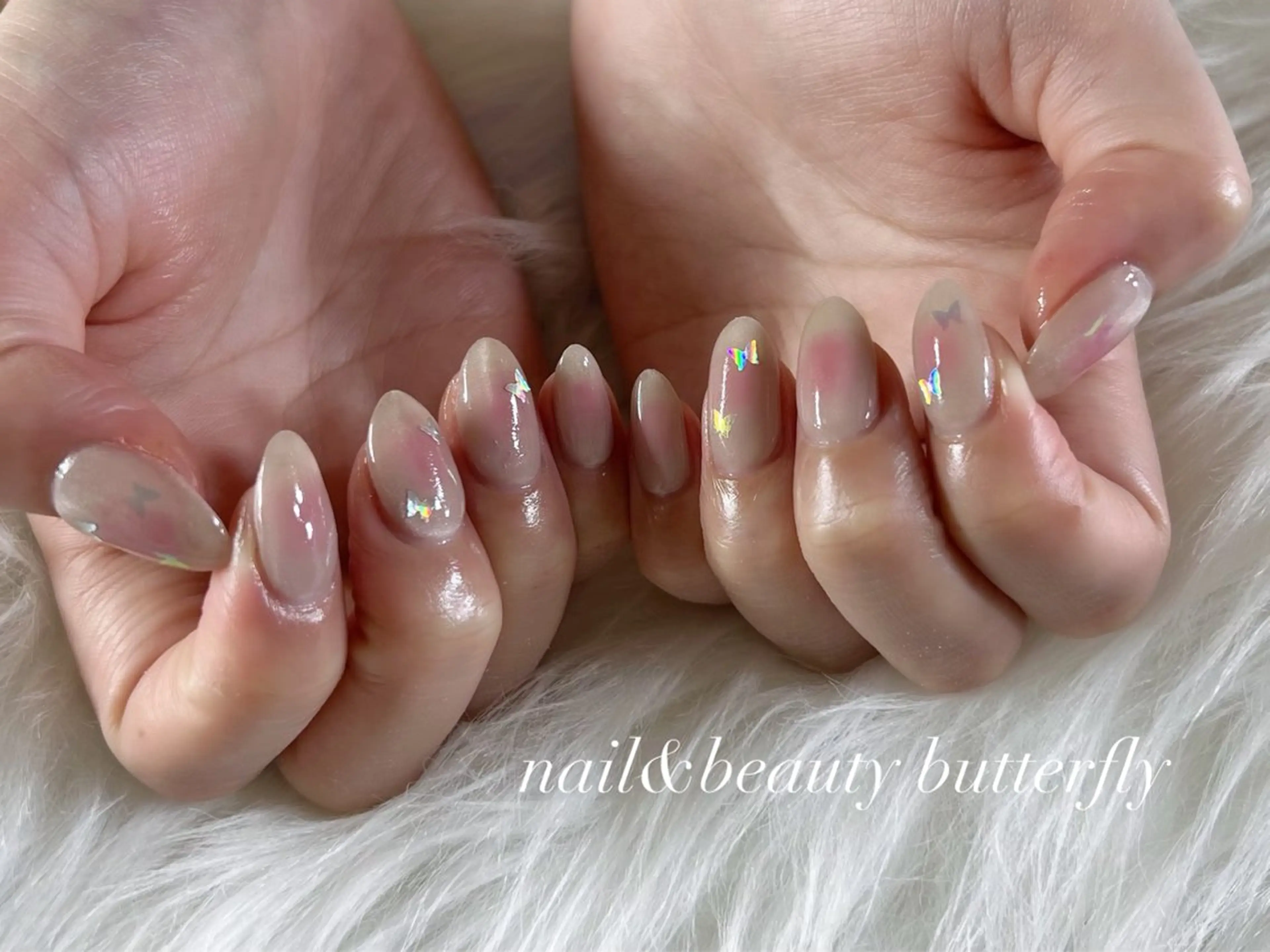 ネイル ハンドネイル butterfly 麻布十番店のネイルデザイン