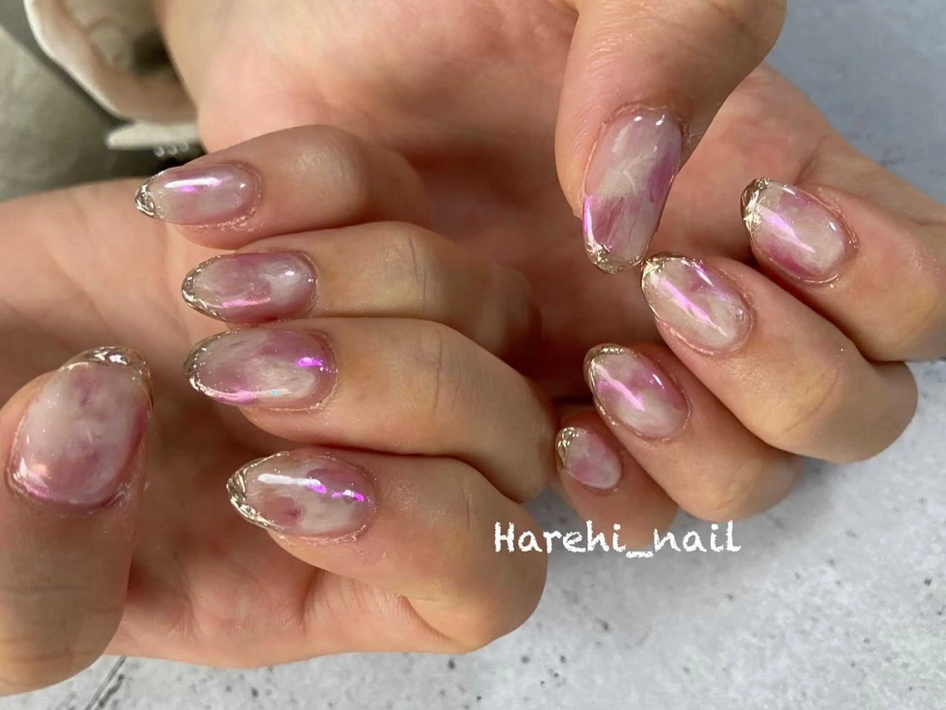 ネイル ハンドネイル Harehi_ nailのネイルデザイン