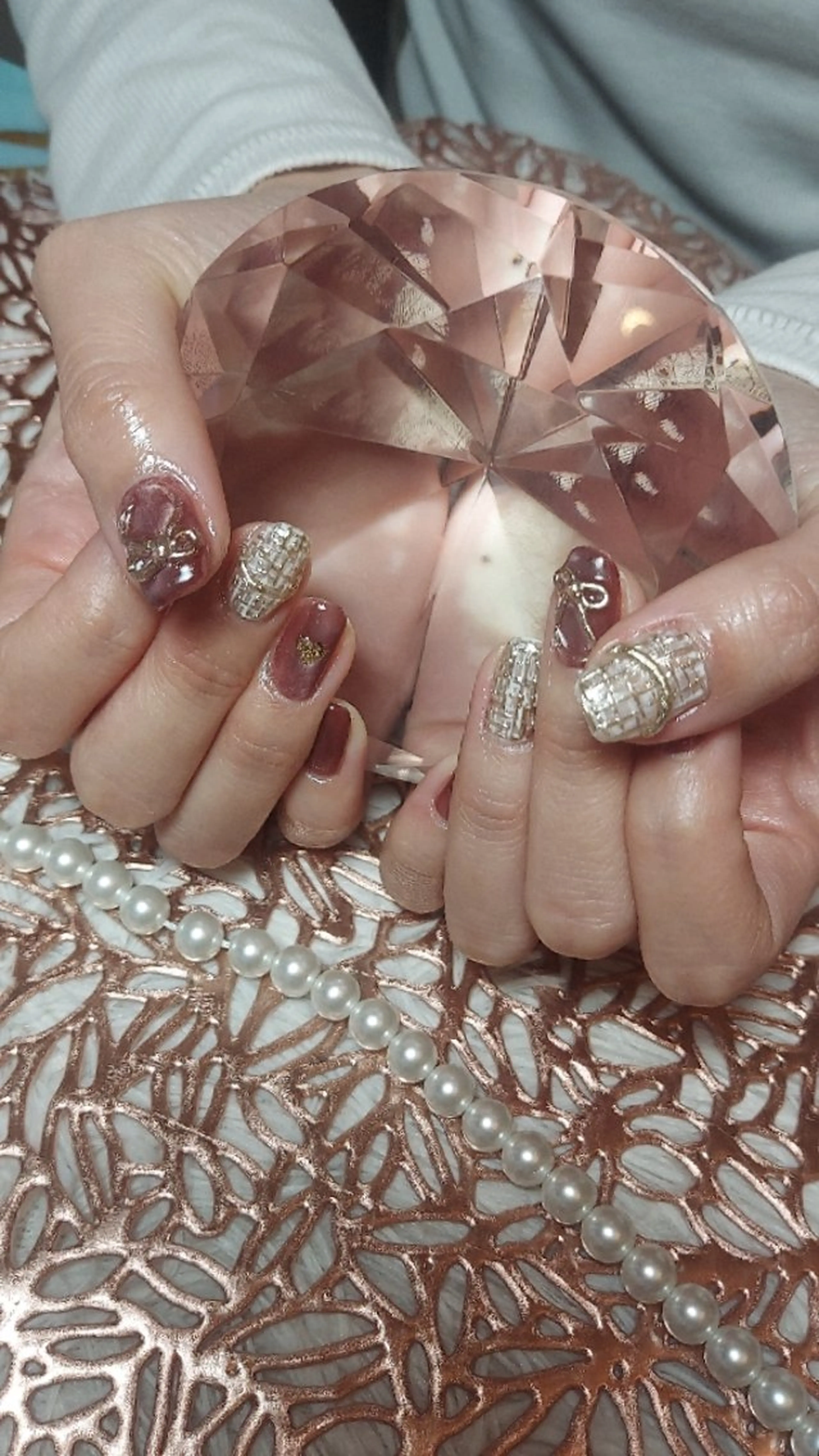 ネイル ハンドネイル とりごえ さおりのネイルデザイン