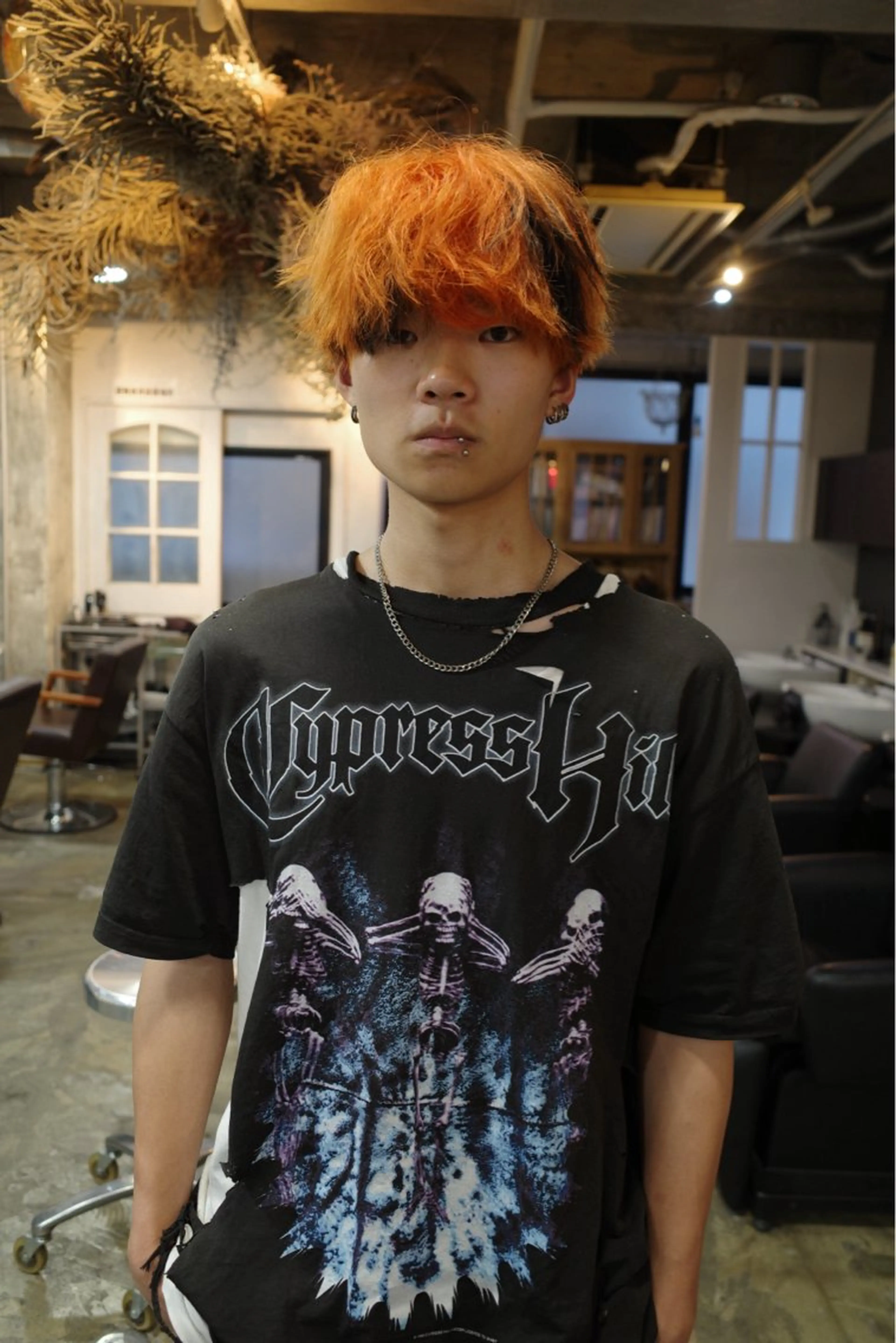 メンズ ヘアカラー 高村 怜のヘアスタイル