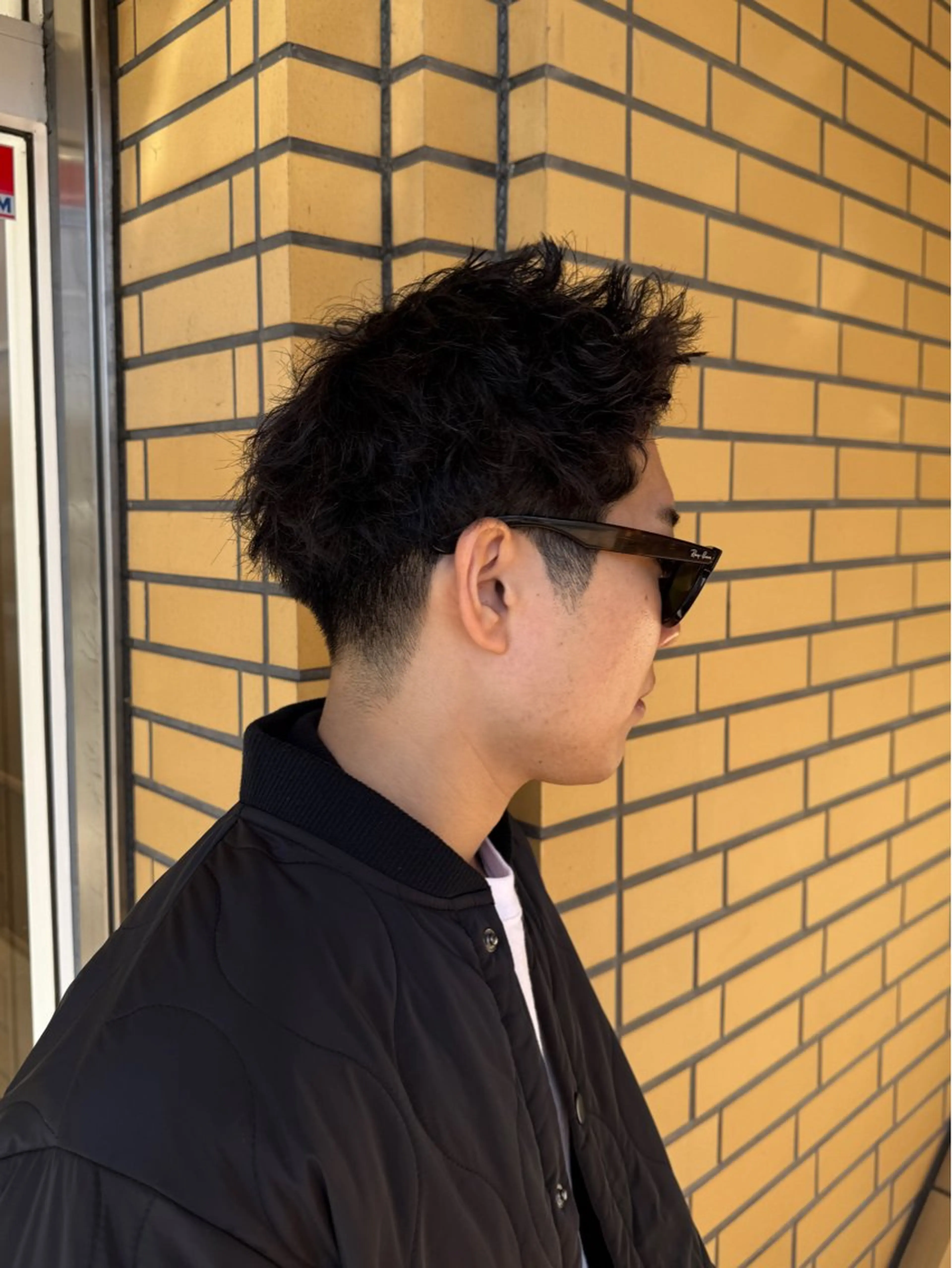 ショート メンズ メンズパーマ カット パーマ Tress所属・ボブ／レイヤー 強化／村田のヘアスタイル