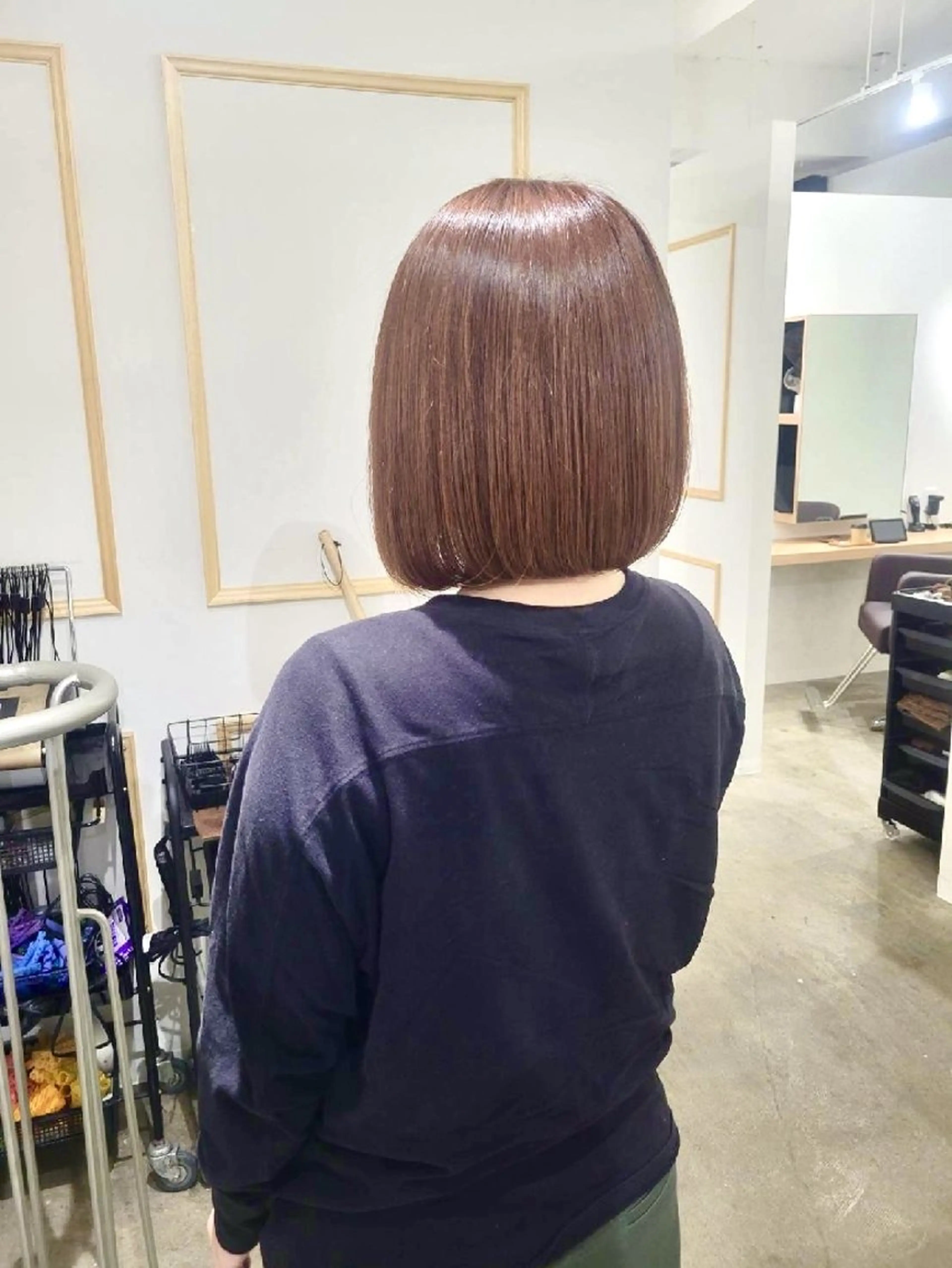 カット+エドルカラー+Aujuaトリートメント🌻の写真