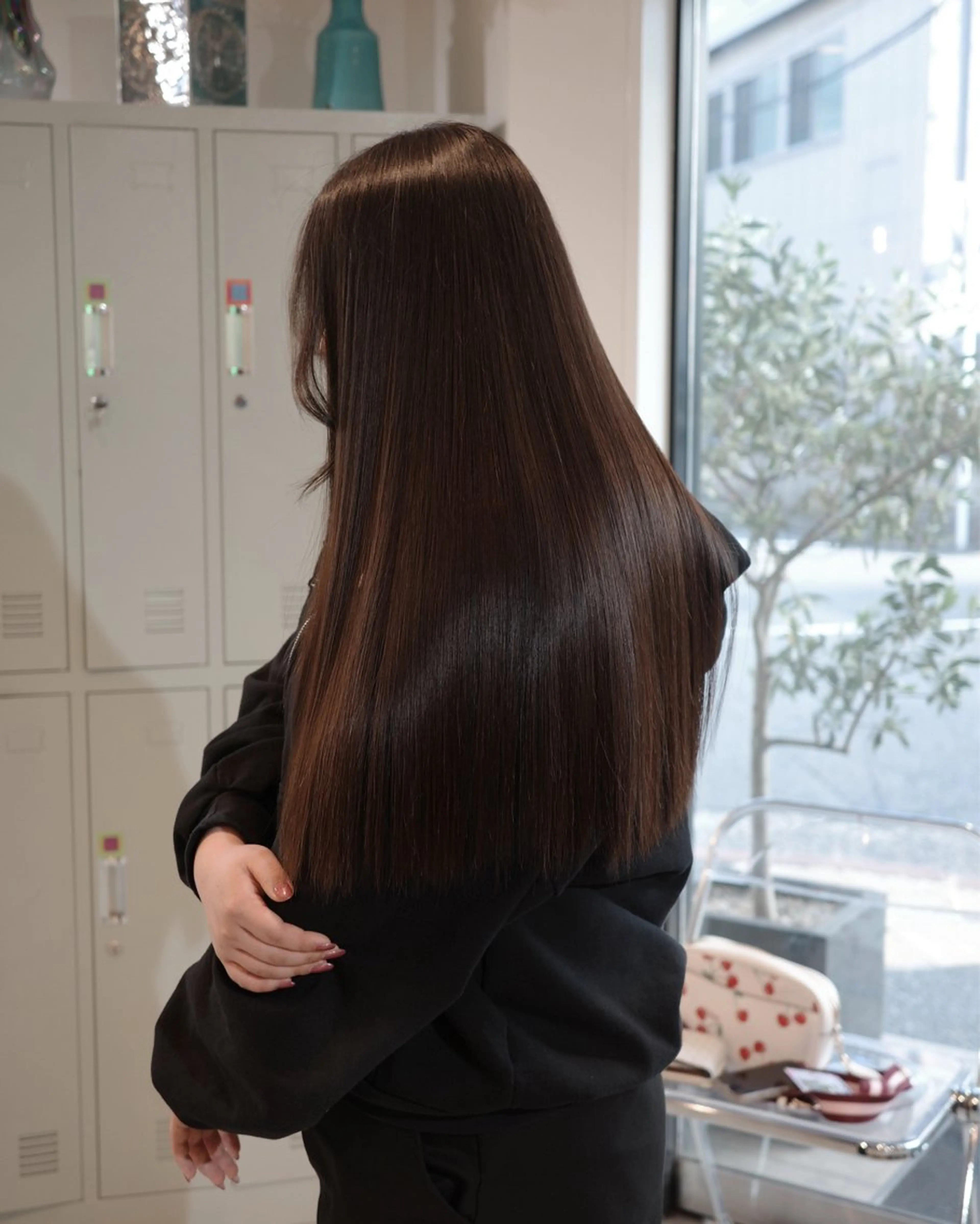 ロング (𝐡)𝐰𝐢𝐦 𝐲𝐮𝐧𝐚のヘアスタイル