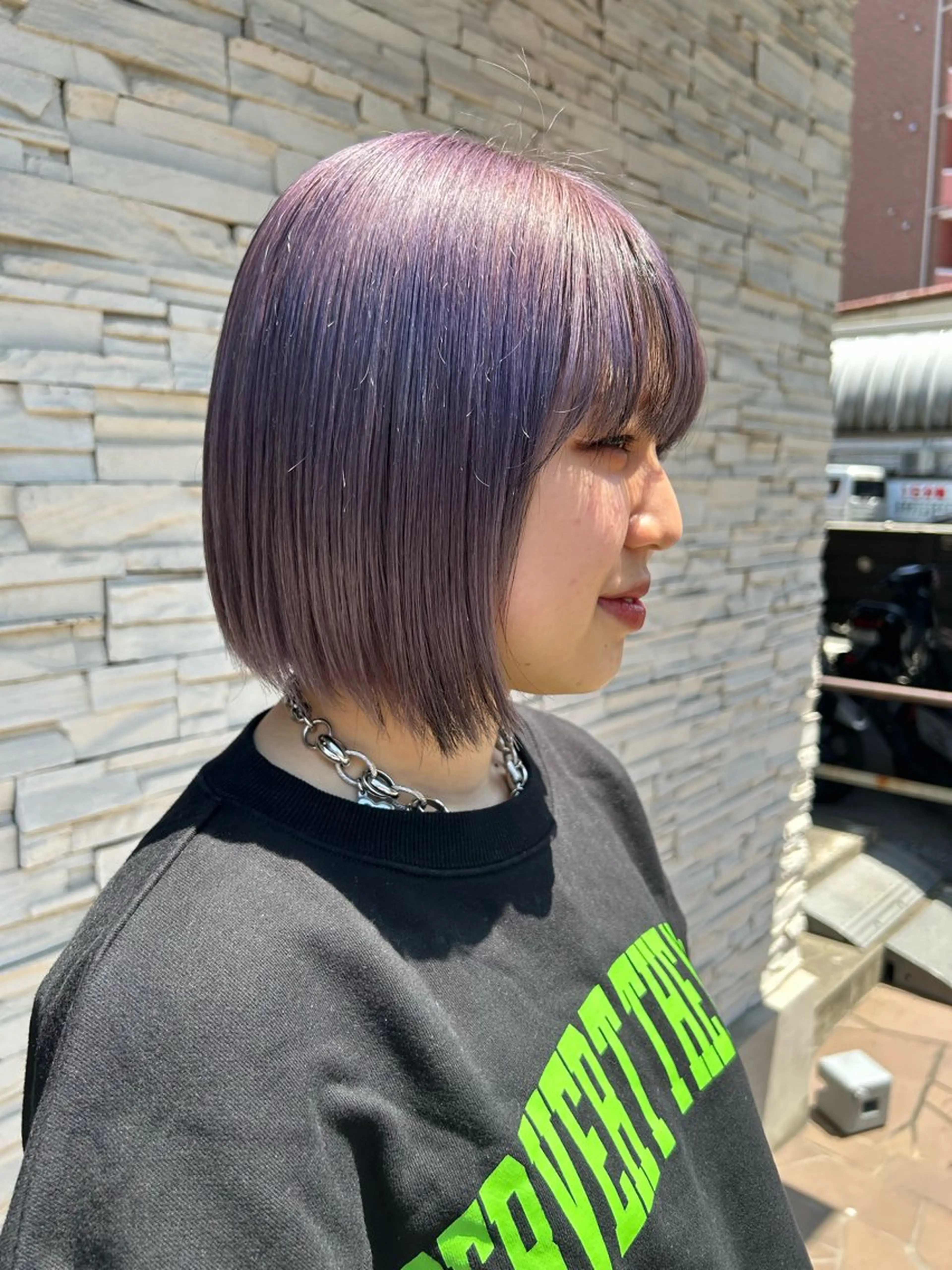 ショート ヘアカラー ゆうき あすかのヘアスタイル
