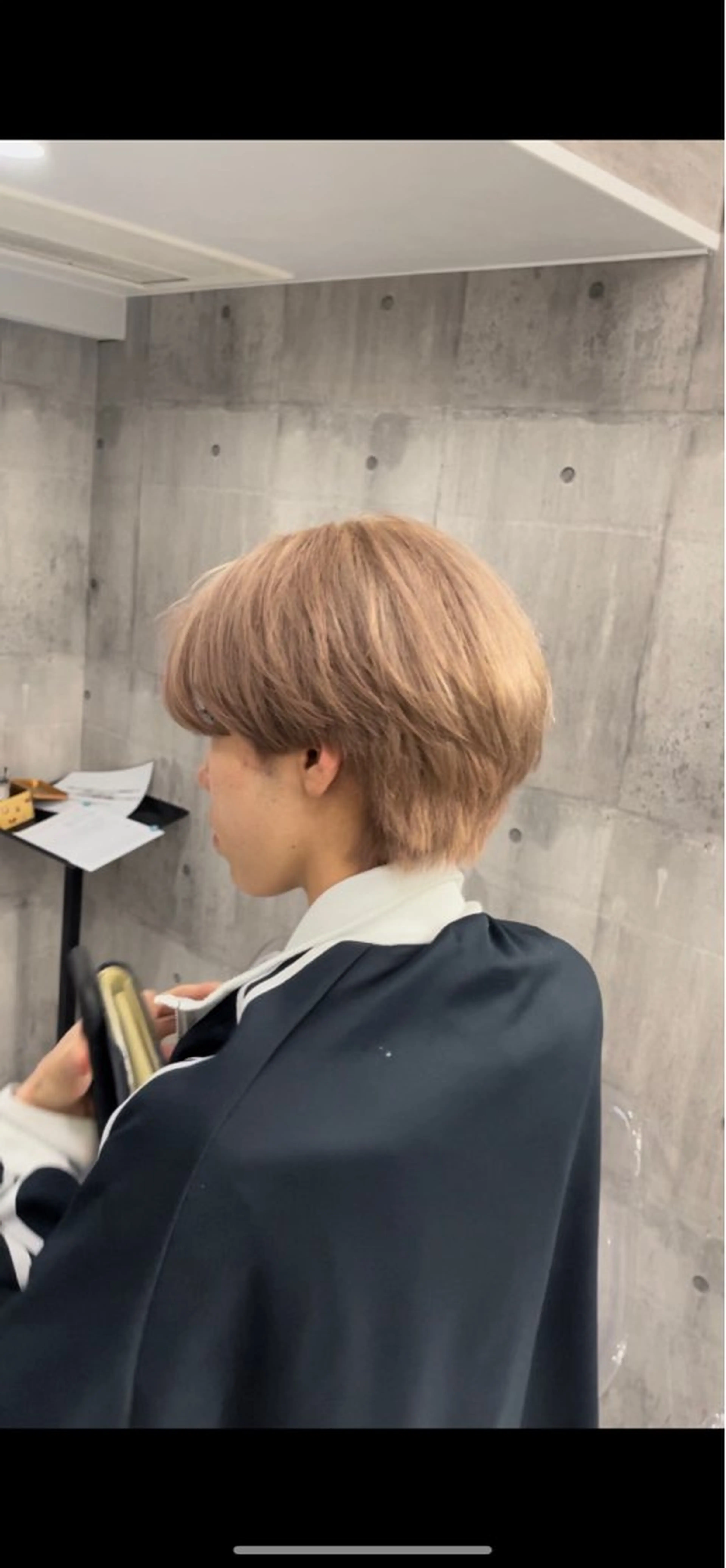 ミディアム カラー パーマ ヘアアレンジ メンズ キッズ レイヤーの魔術師 𓍼takumi𓍼のヘアスタイル