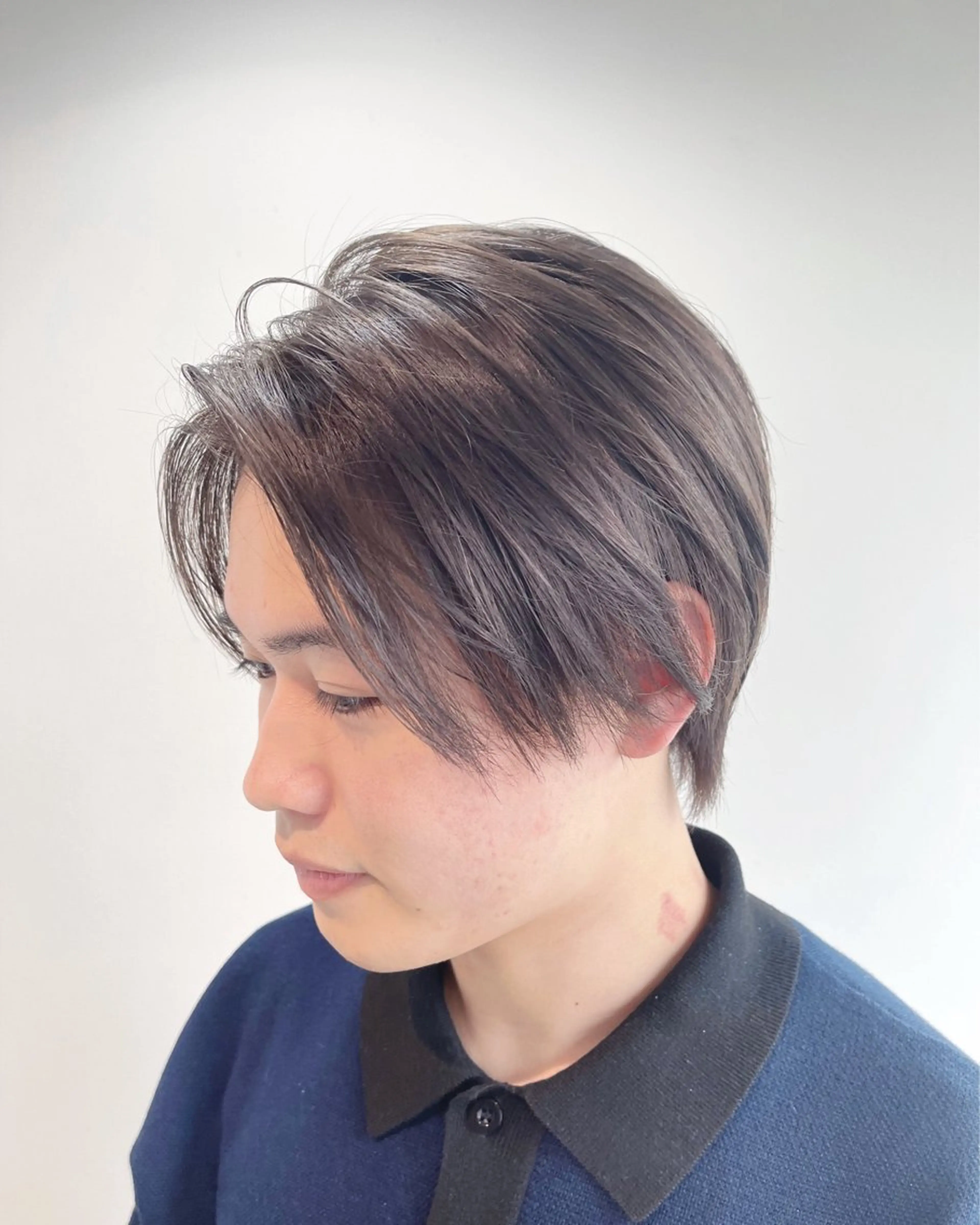 ショート カラー メンズ 【バレイヤージュ】 kentoのヘアスタイル