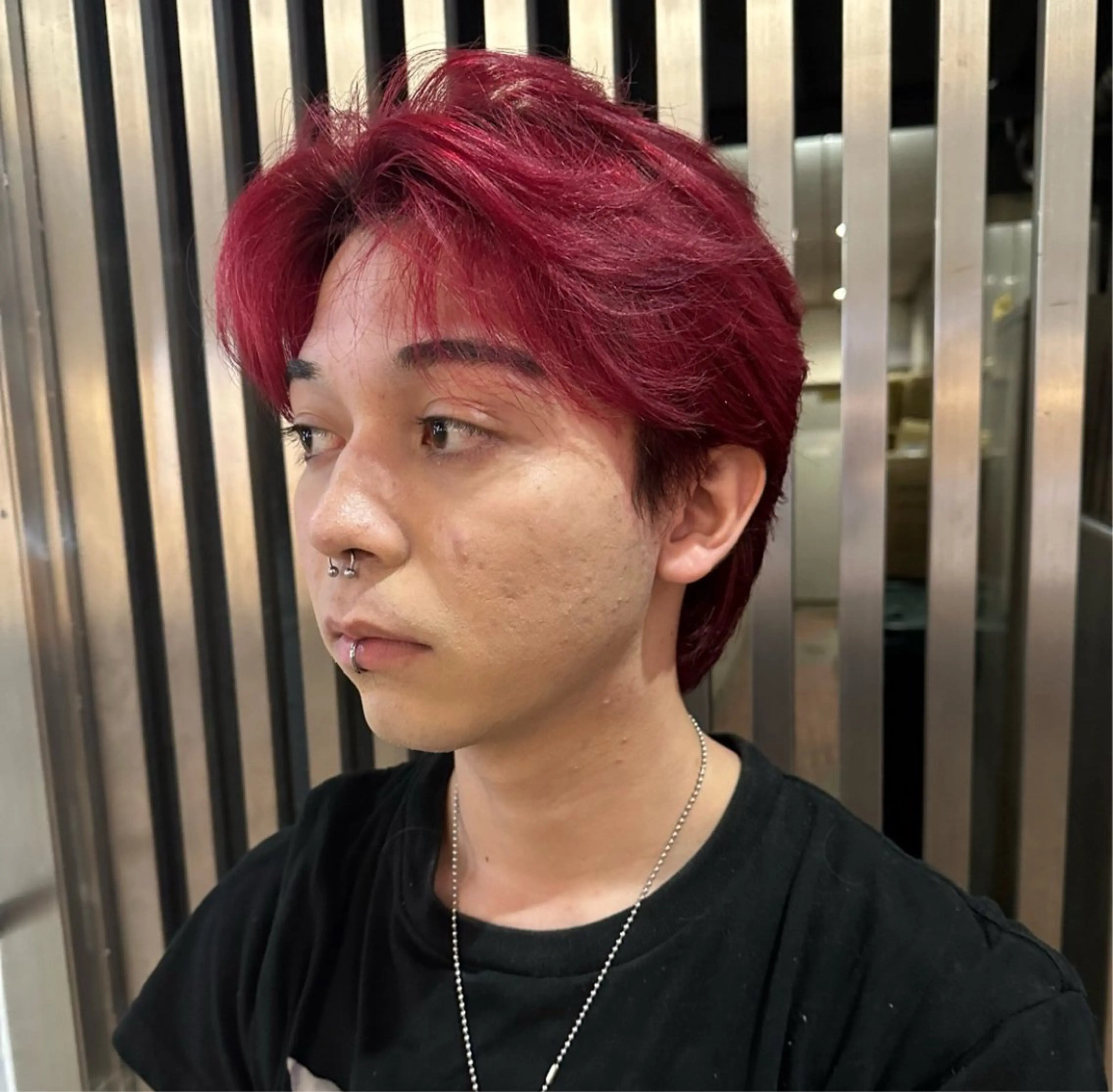 カラー メンズ カット ヘアカラー ハイトーン/パーマ/ メンズ / 櫻本🌐のヘアスタイル