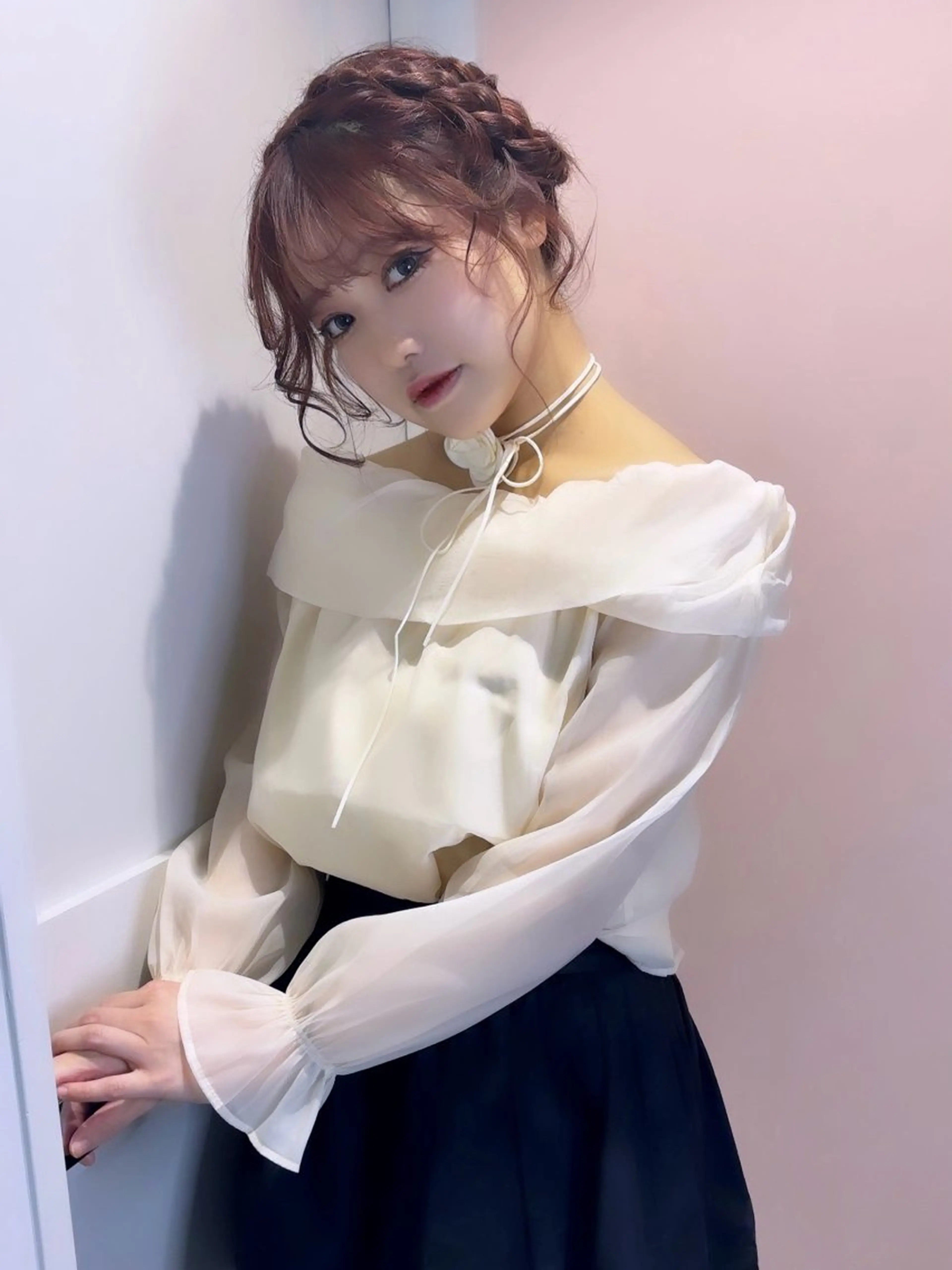 ヘアアレンジ 三つ編み カチューシャ the path sora♡のヘアスタイル