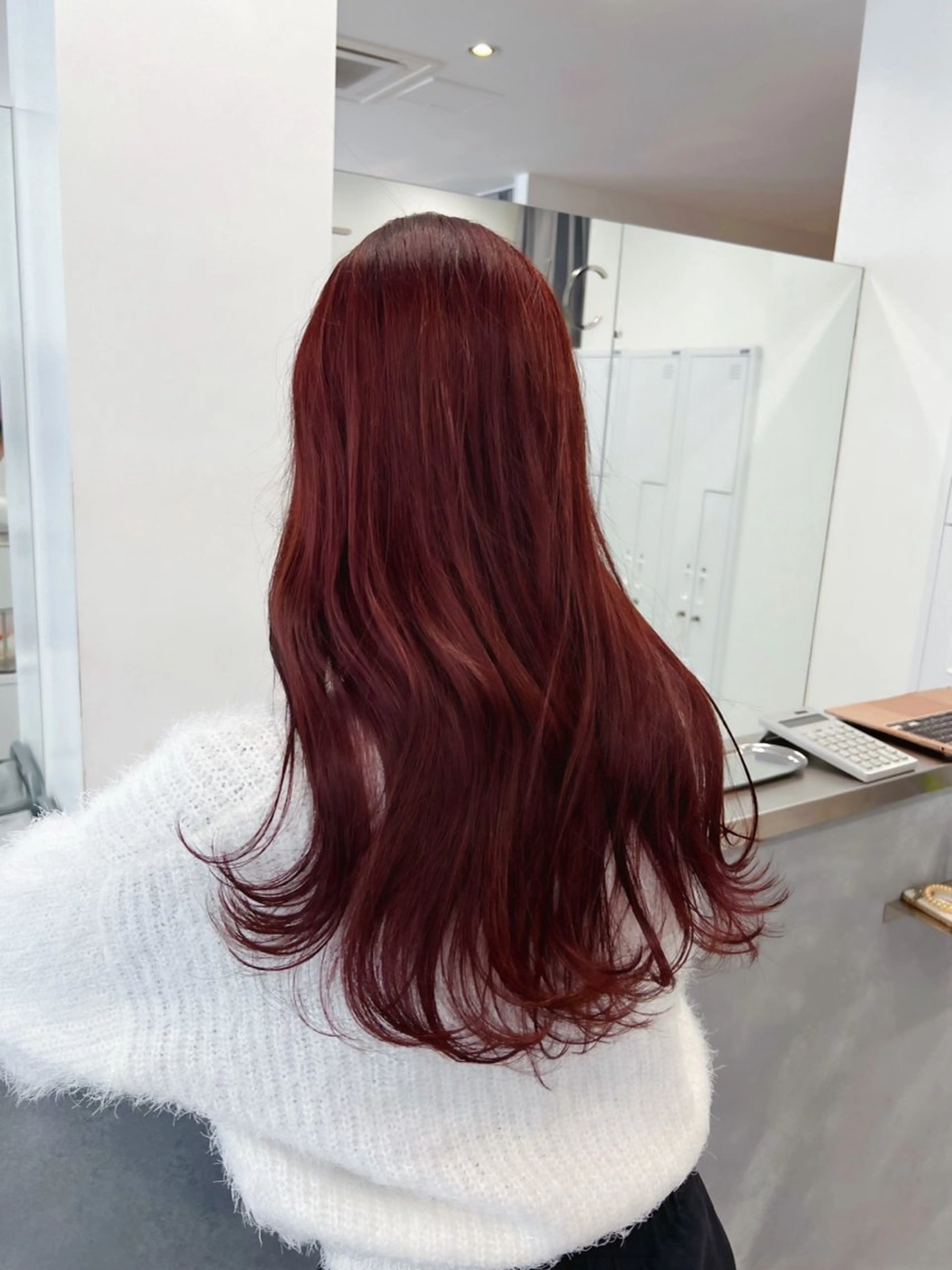 ロング カット ヘアカラー トリートメント 最高の似合わせ🪽 韓国っぽ🇰🇷後藤のヘアスタイル