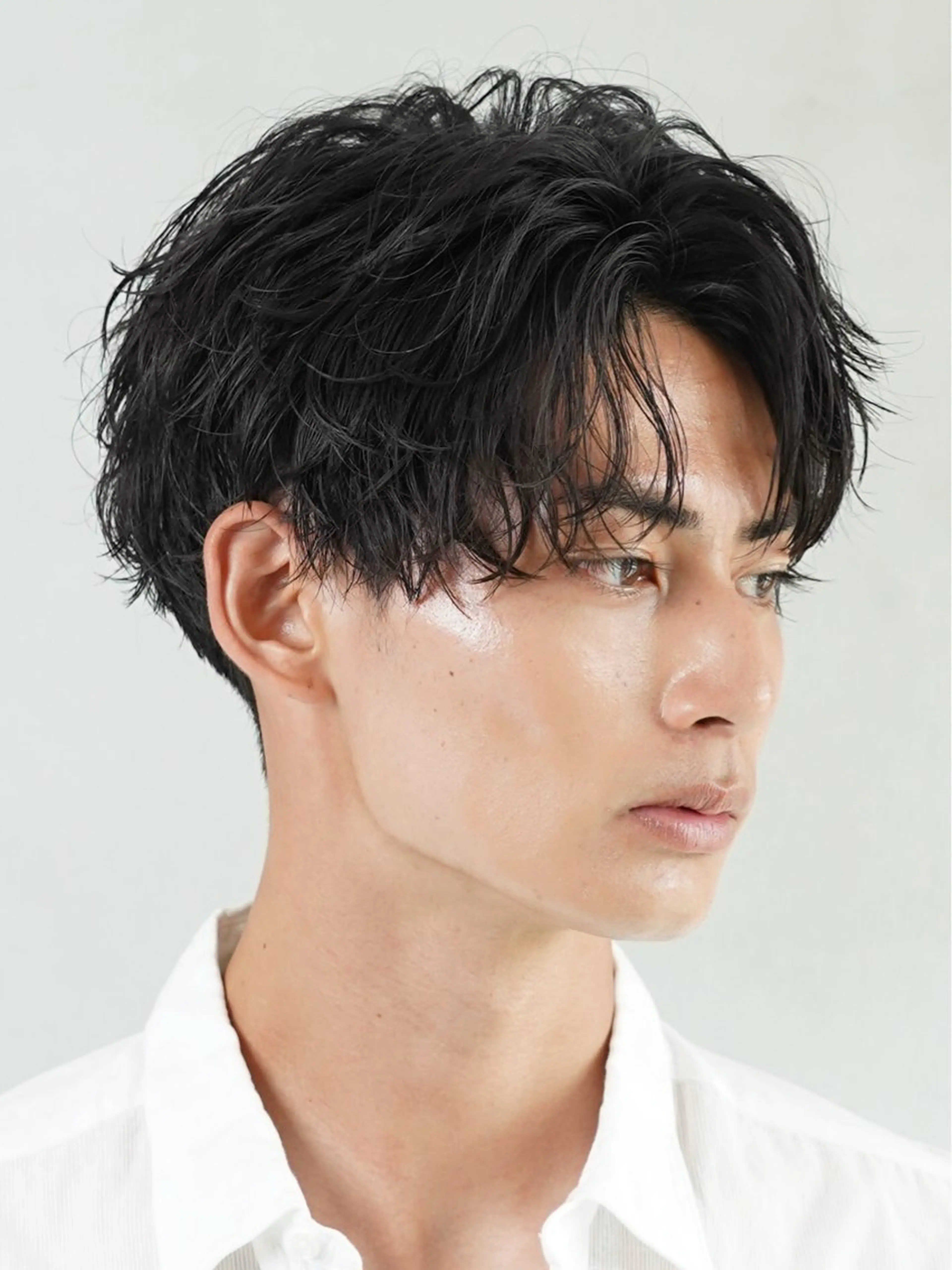 パーマ メンズ カット パーマ 名古屋メンズカラー 特化小林我修のヘアスタイル