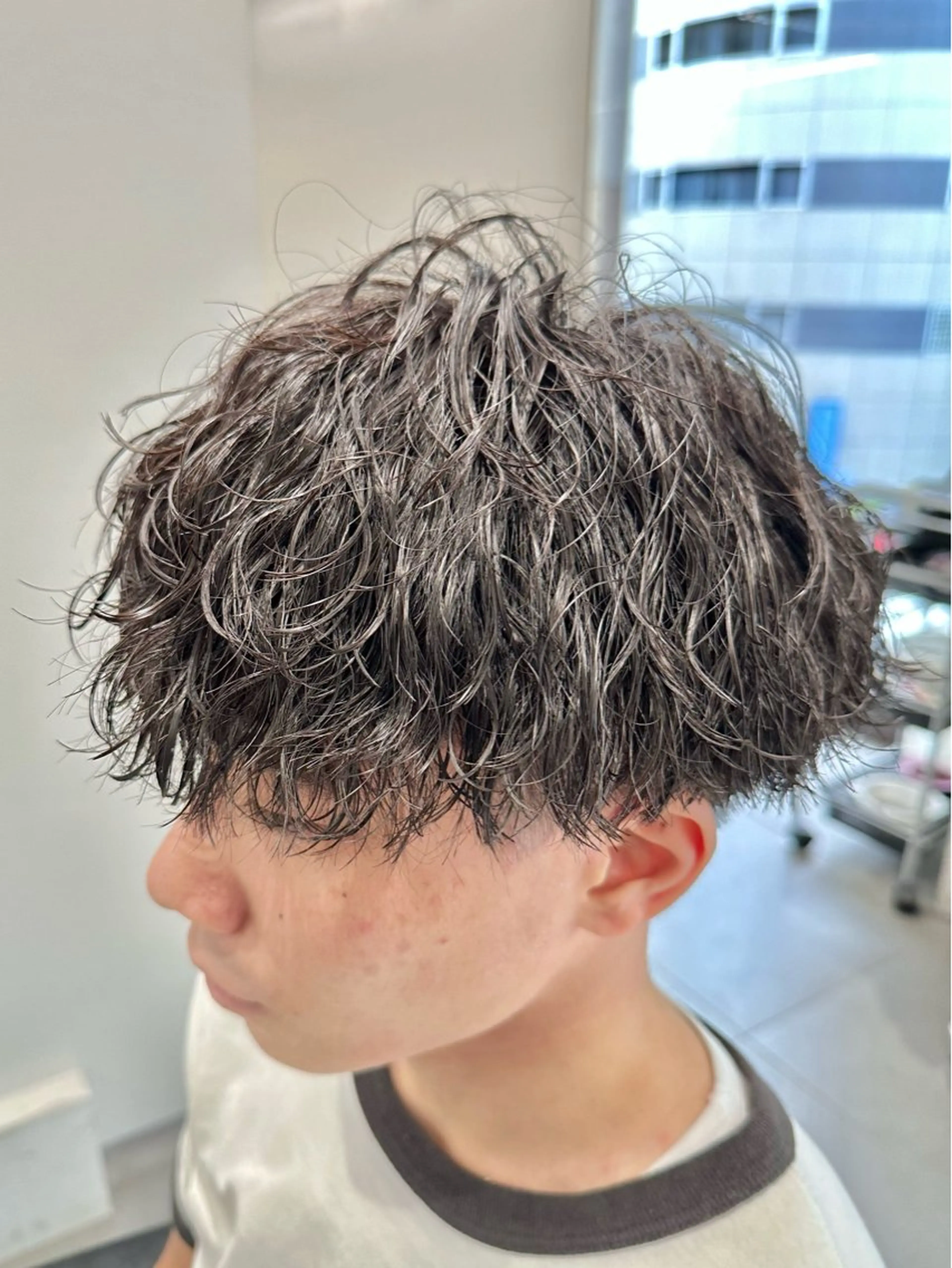 パーマ メンズ 立川/過去1の毛流れ パーマ/しゅーとのヘアスタイル