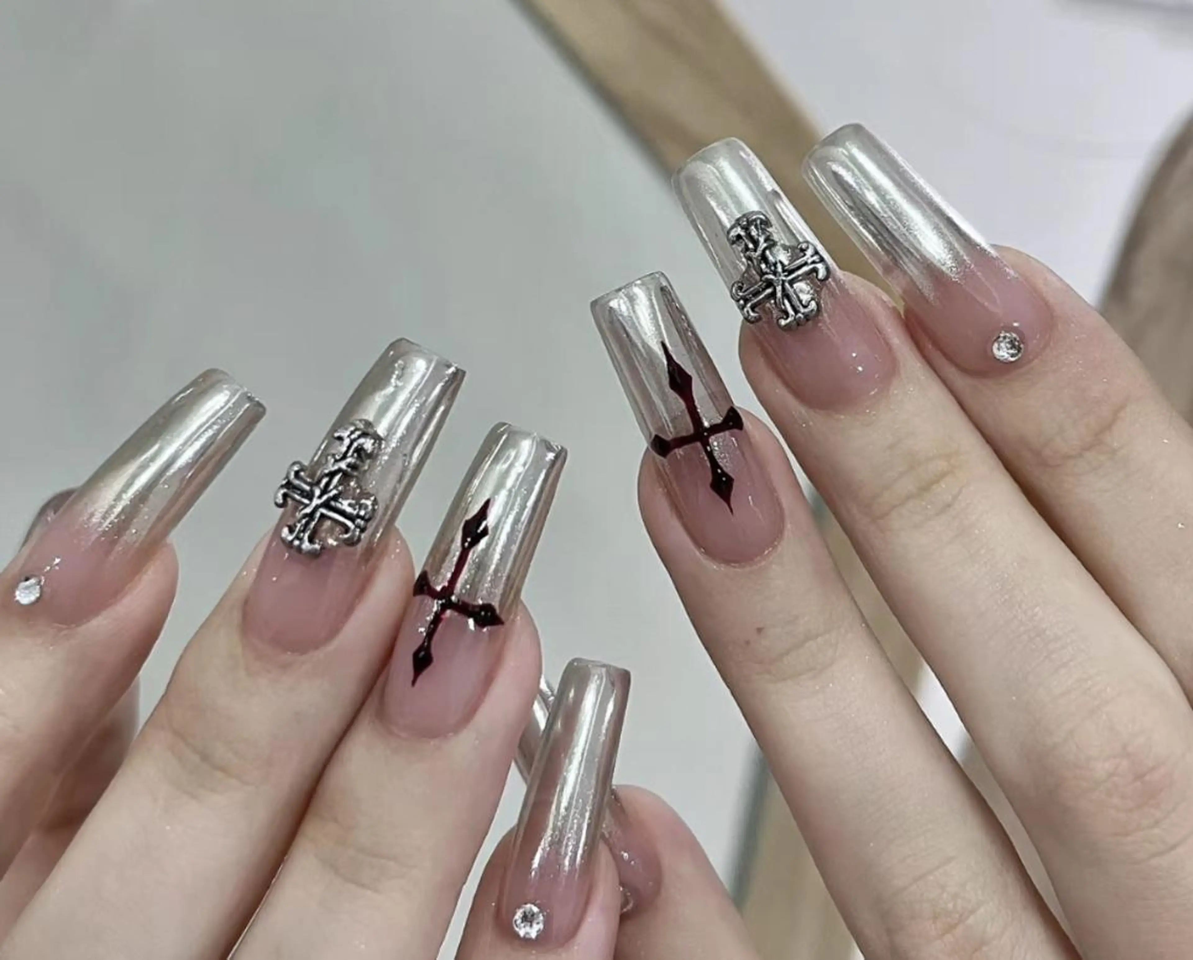 ネイル ハンドネイル 🍑 momo_nailのネイルデザイン