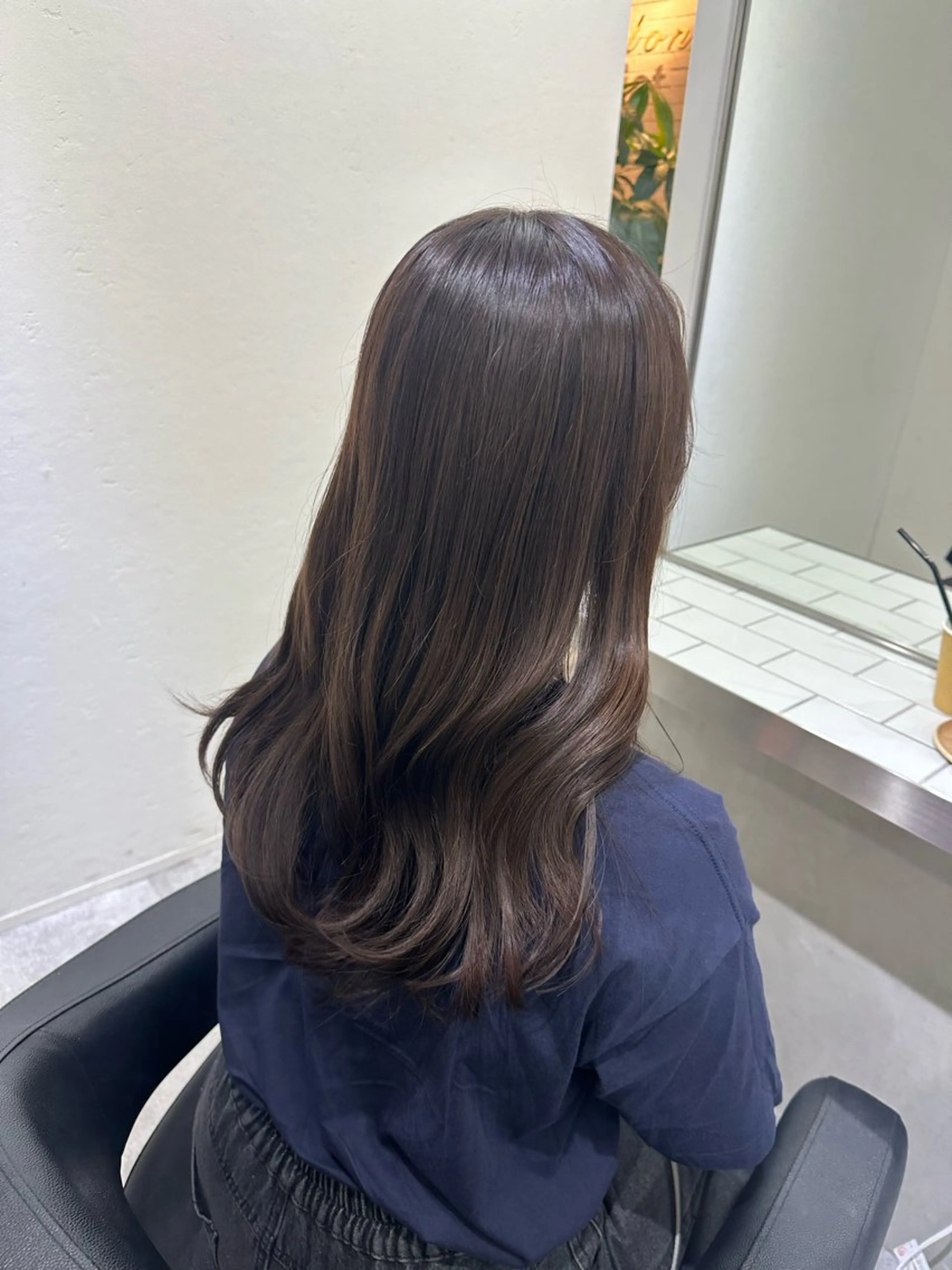 セミロング カラー カット ヘアカラー トリートメント 銀座 / シマムラミホのヘアスタイル
