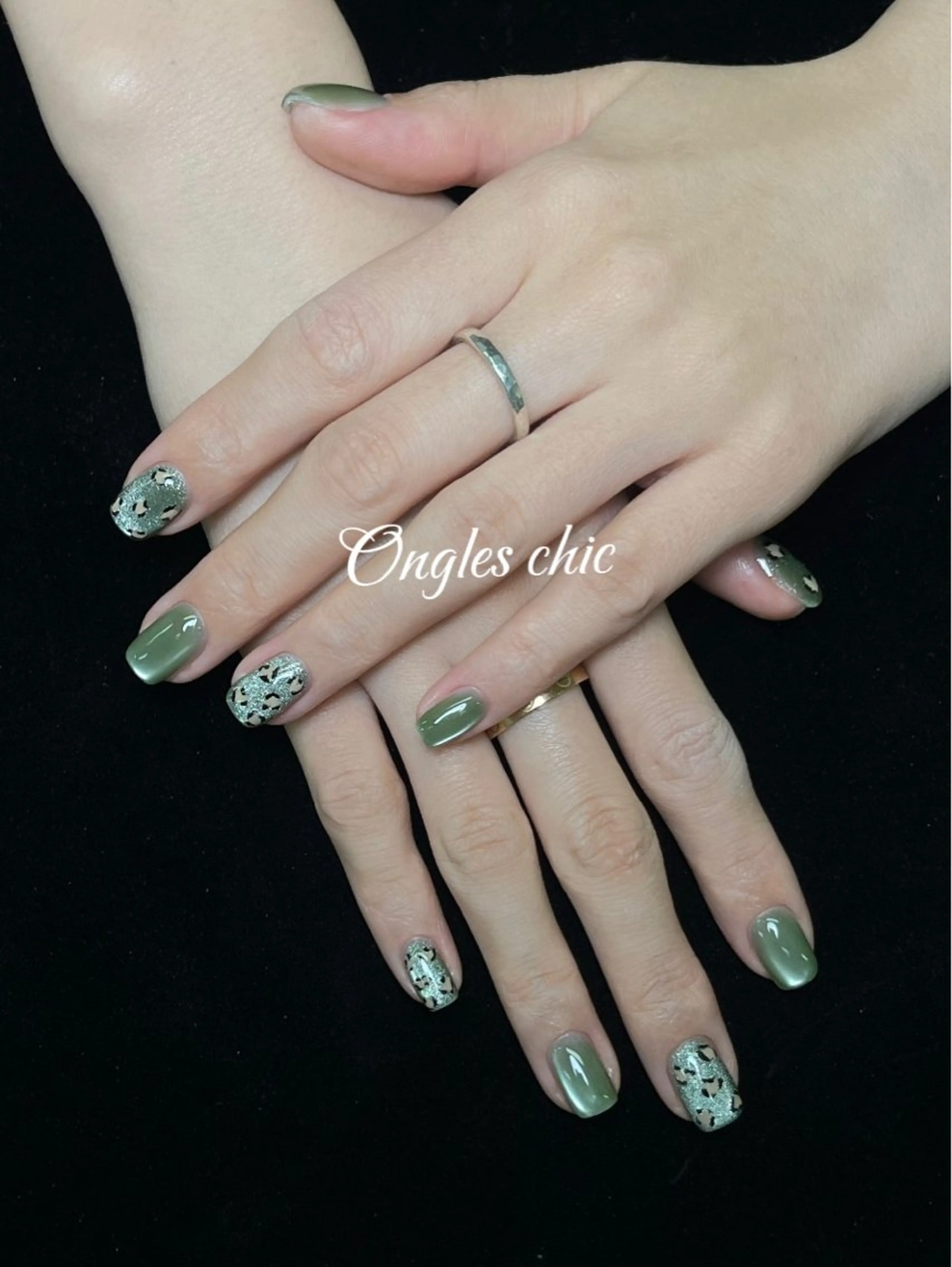 ネイル ハンドネイル ongles chicのネイルデザイン