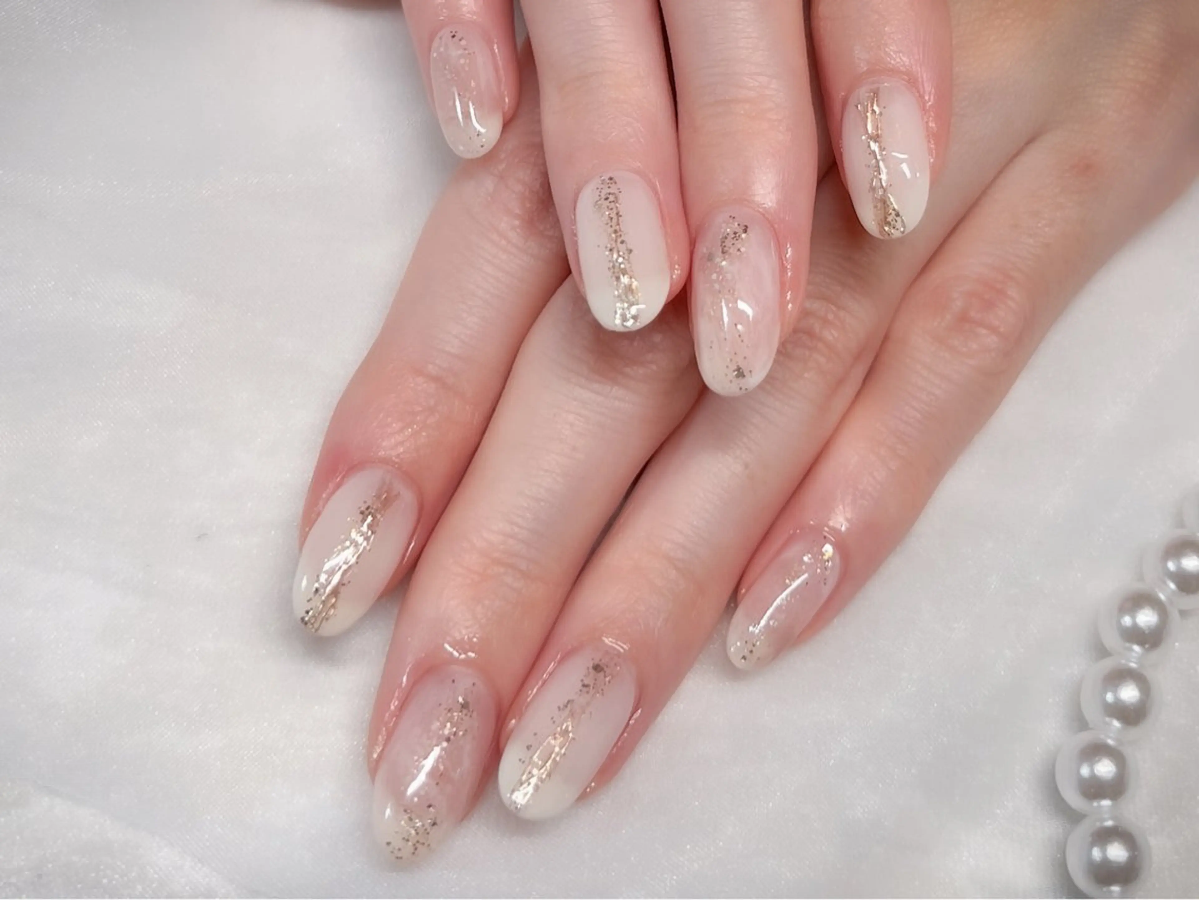 ネイル 冬ネイル LEFTNAILS フィルインニュアンスのネイルデザイン