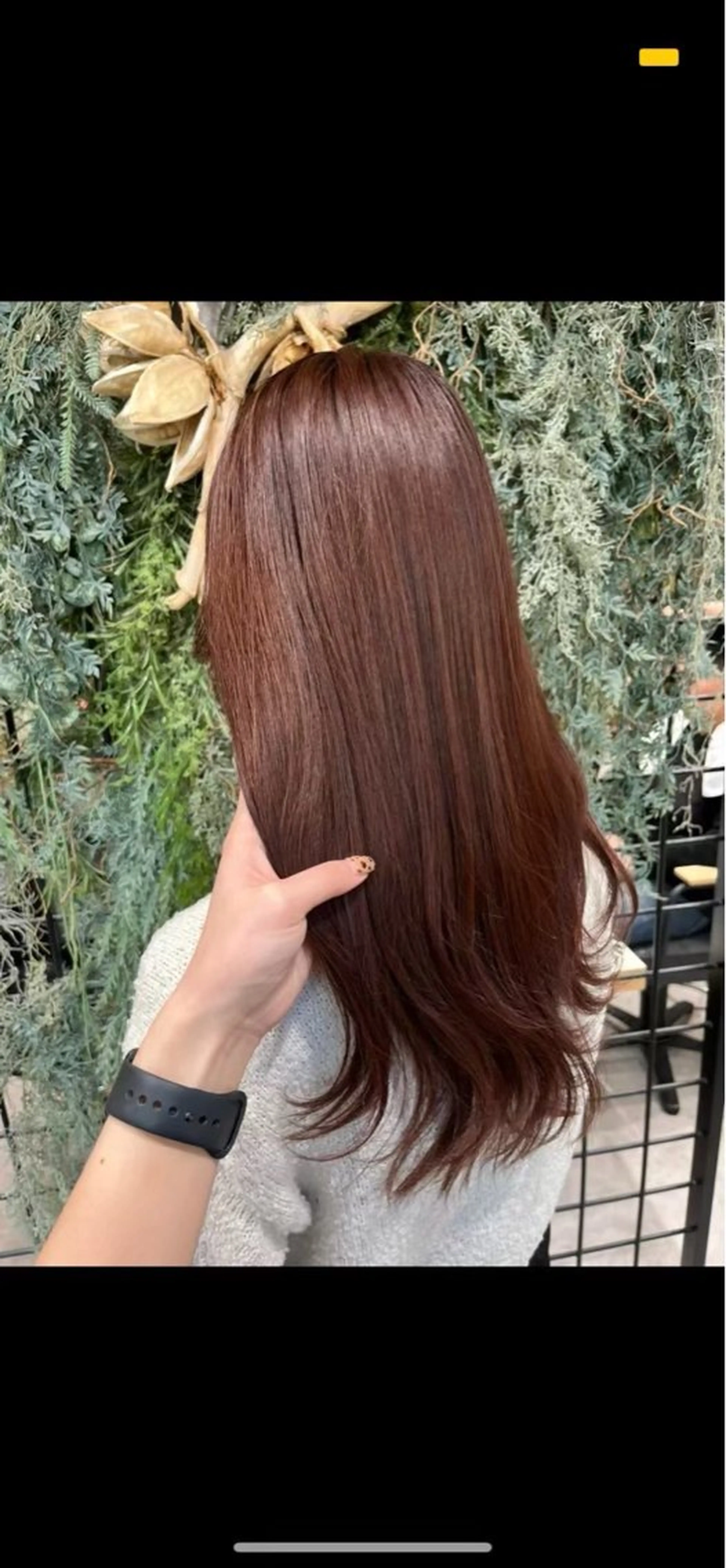 セミロング ハイトーン/レイヤー /メンズパーマのヘアスタイル