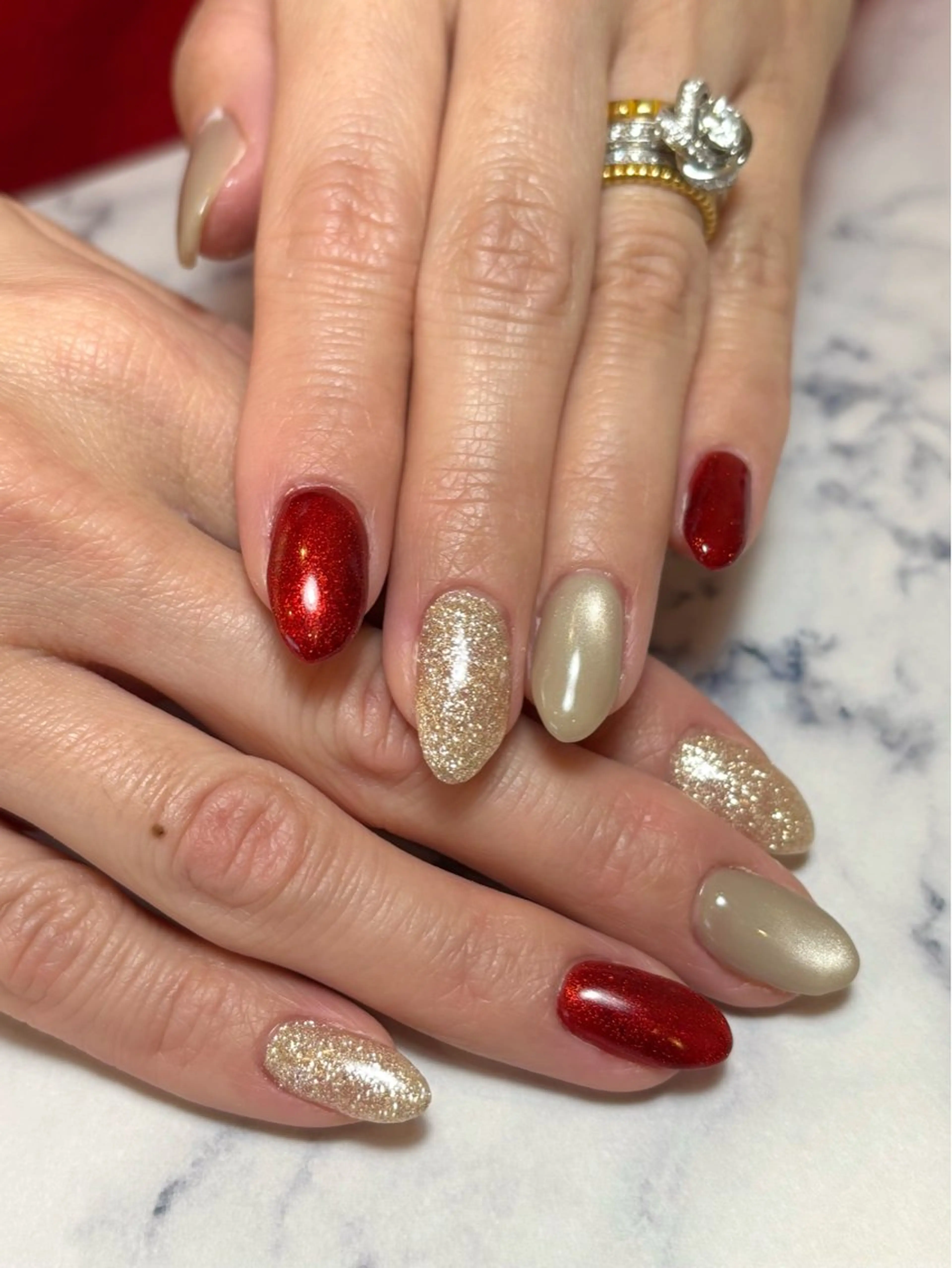 ネイル ハンドネイル ちゅるんネイル🎀 Yuriのネイルデザイン