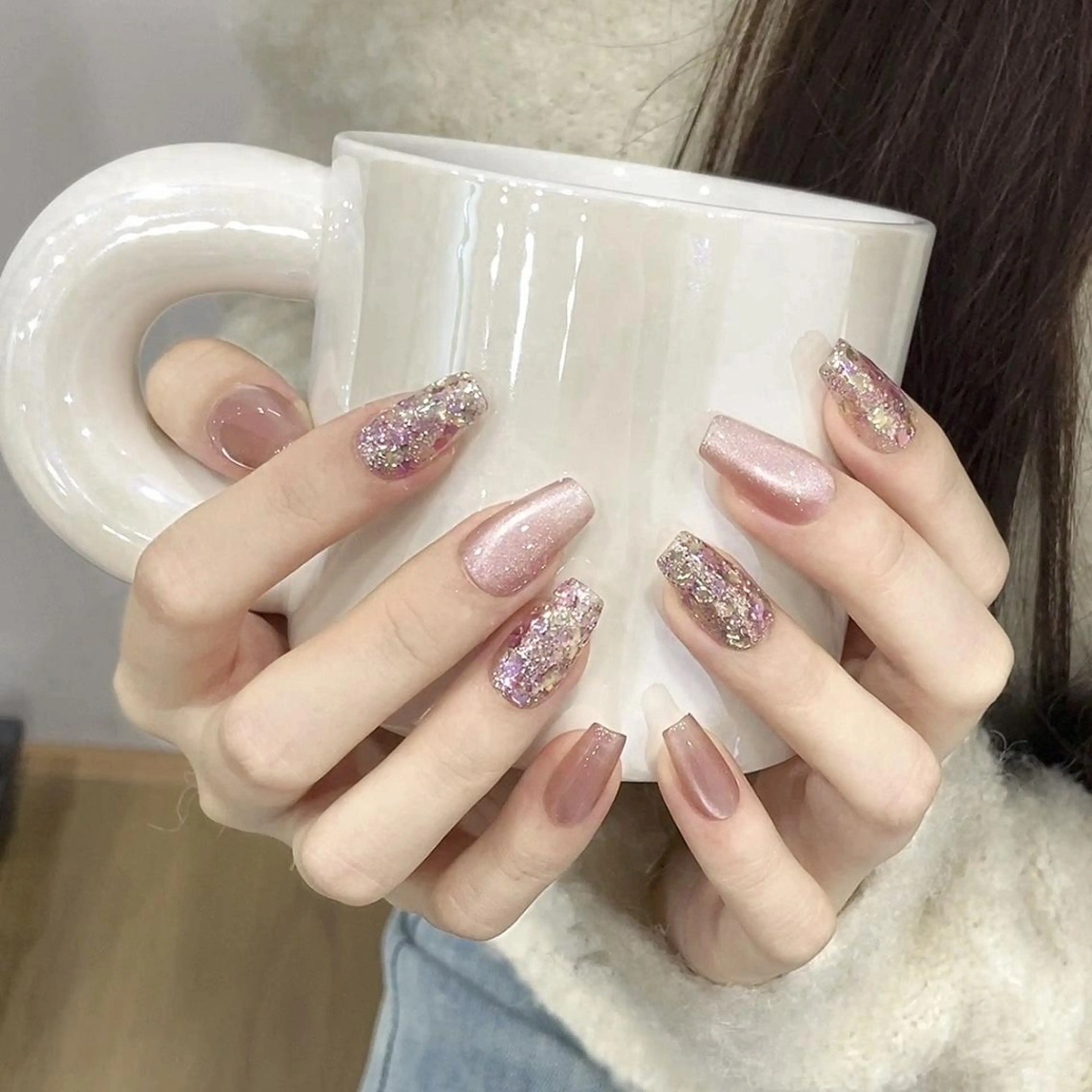 ネイル ジェルネイル スカルプネイル ネイルチップ KIMI 🐰のネイルデザイン