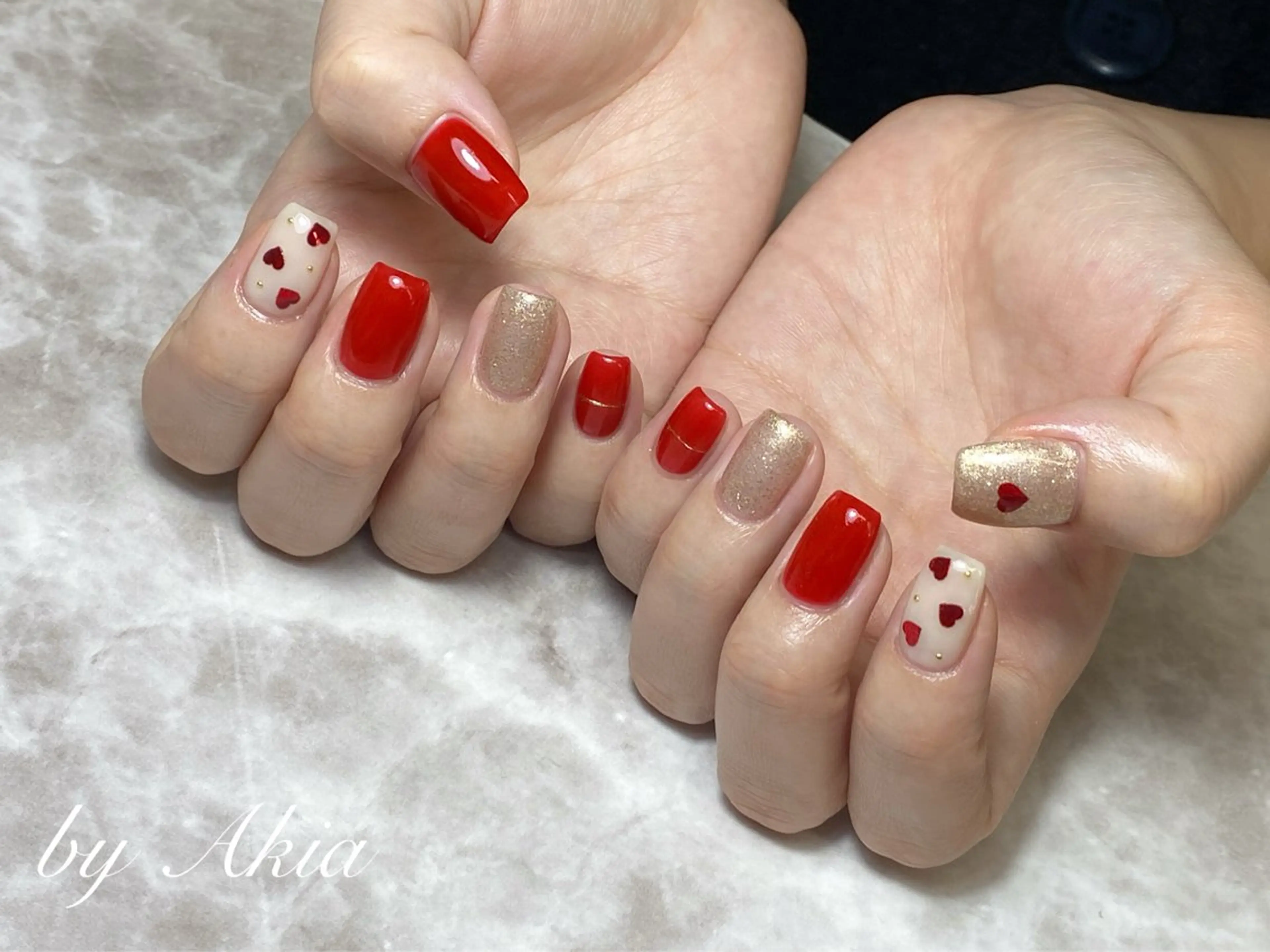 ネイル ハンドネイル ハンドケア 閨匠ビューティサロン 銀座店のネイルデザイン