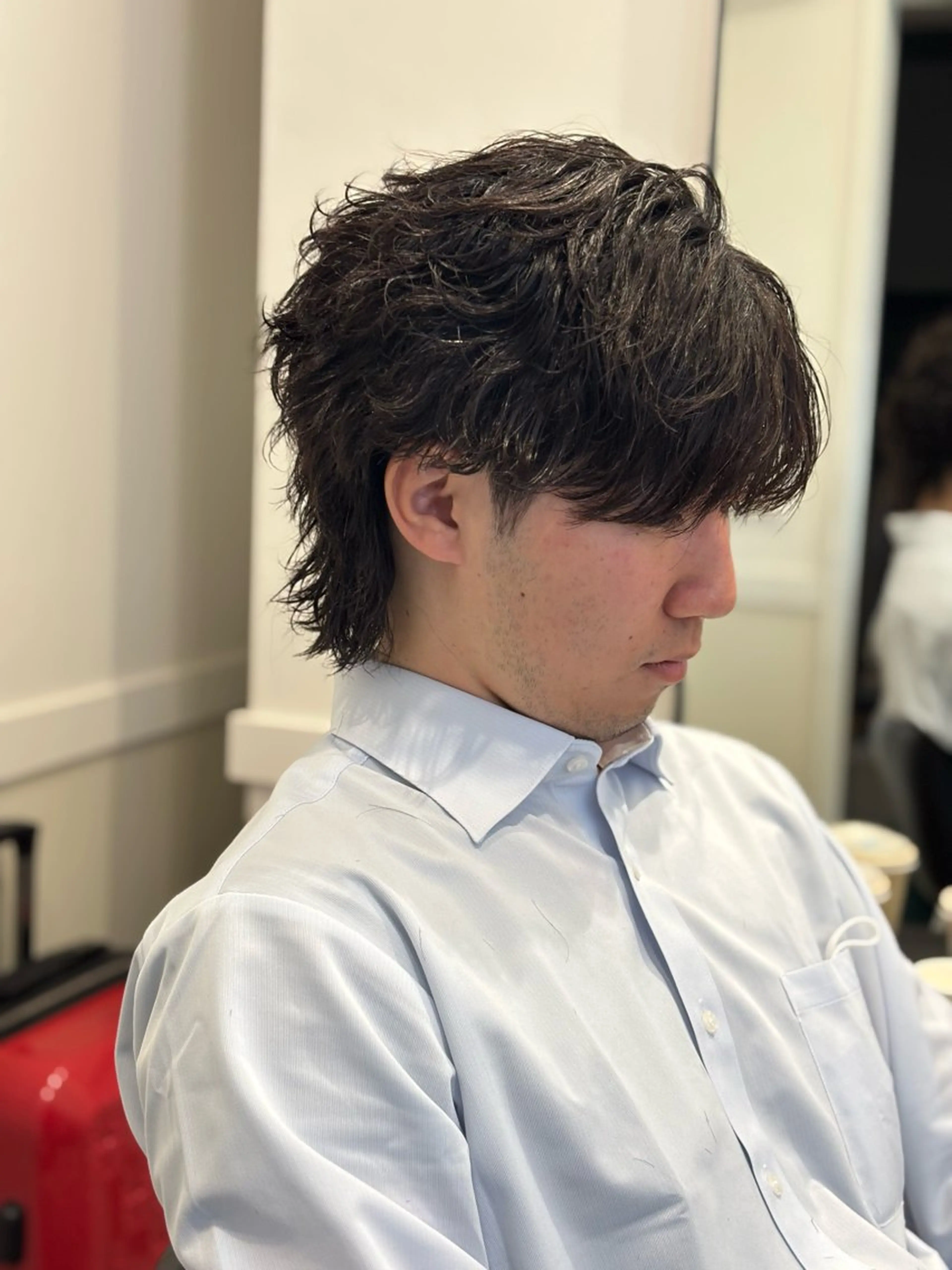 パーマ メンズ カット パーマ ヘッドスパ Go Today シェアサロン 横浜店所属・【ただの天才 🎨】のヘアスタイル