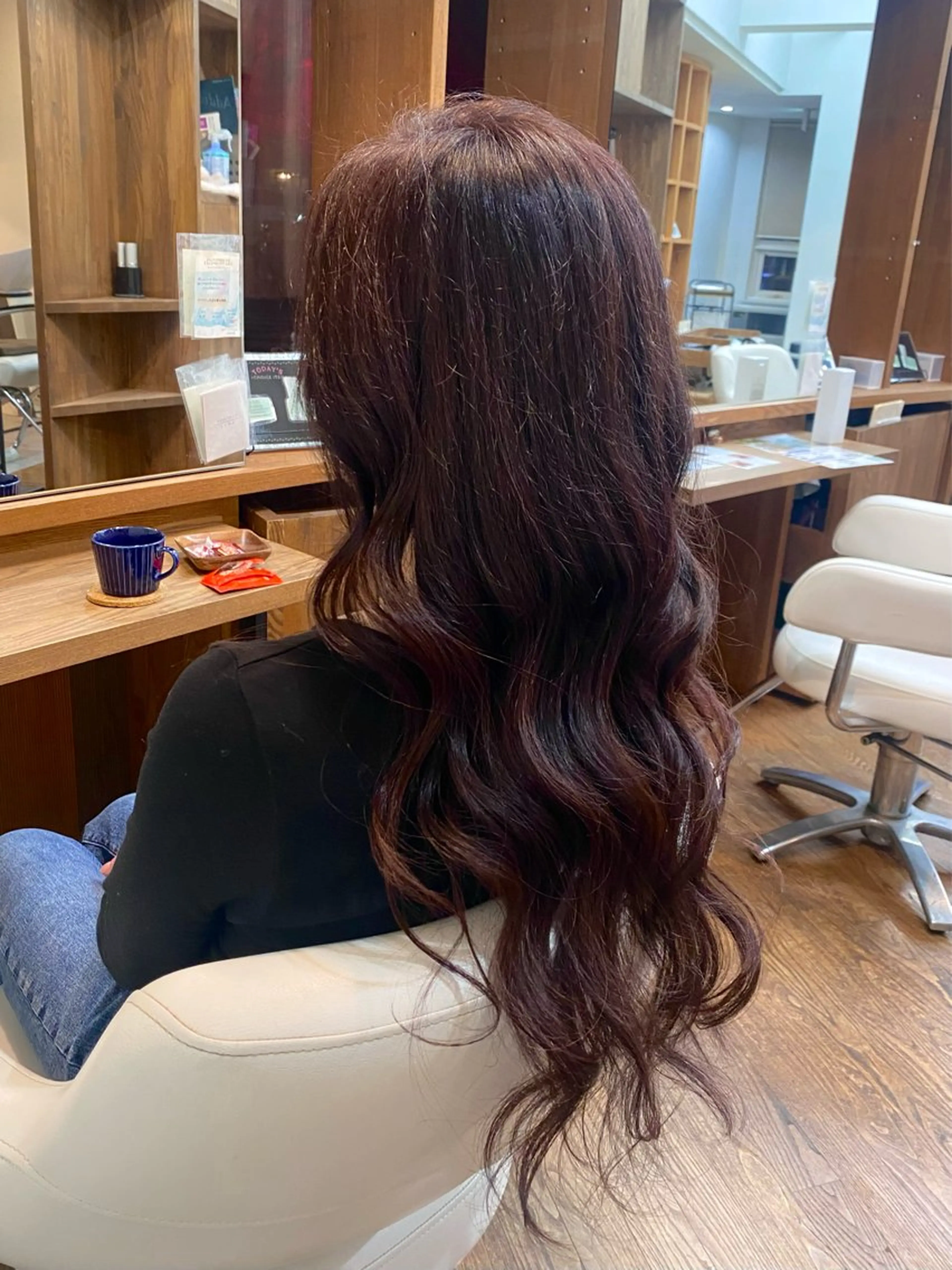 ロング カラー ロング ヘアカラー I's hair NUBOU所属・小守林 蘭のヘアスタイル