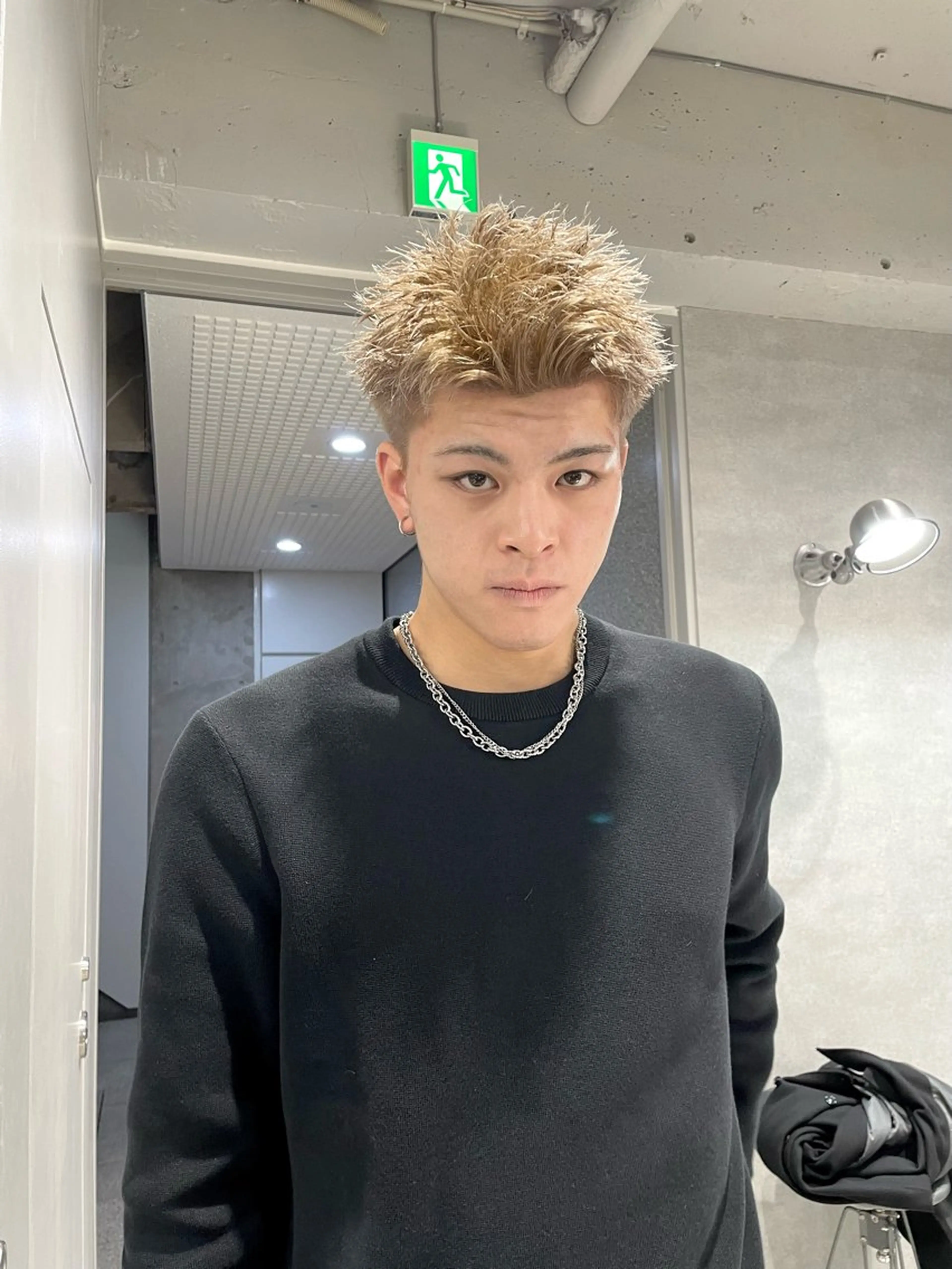 カラー メンズ パーマ特化 まなるのヘアスタイル