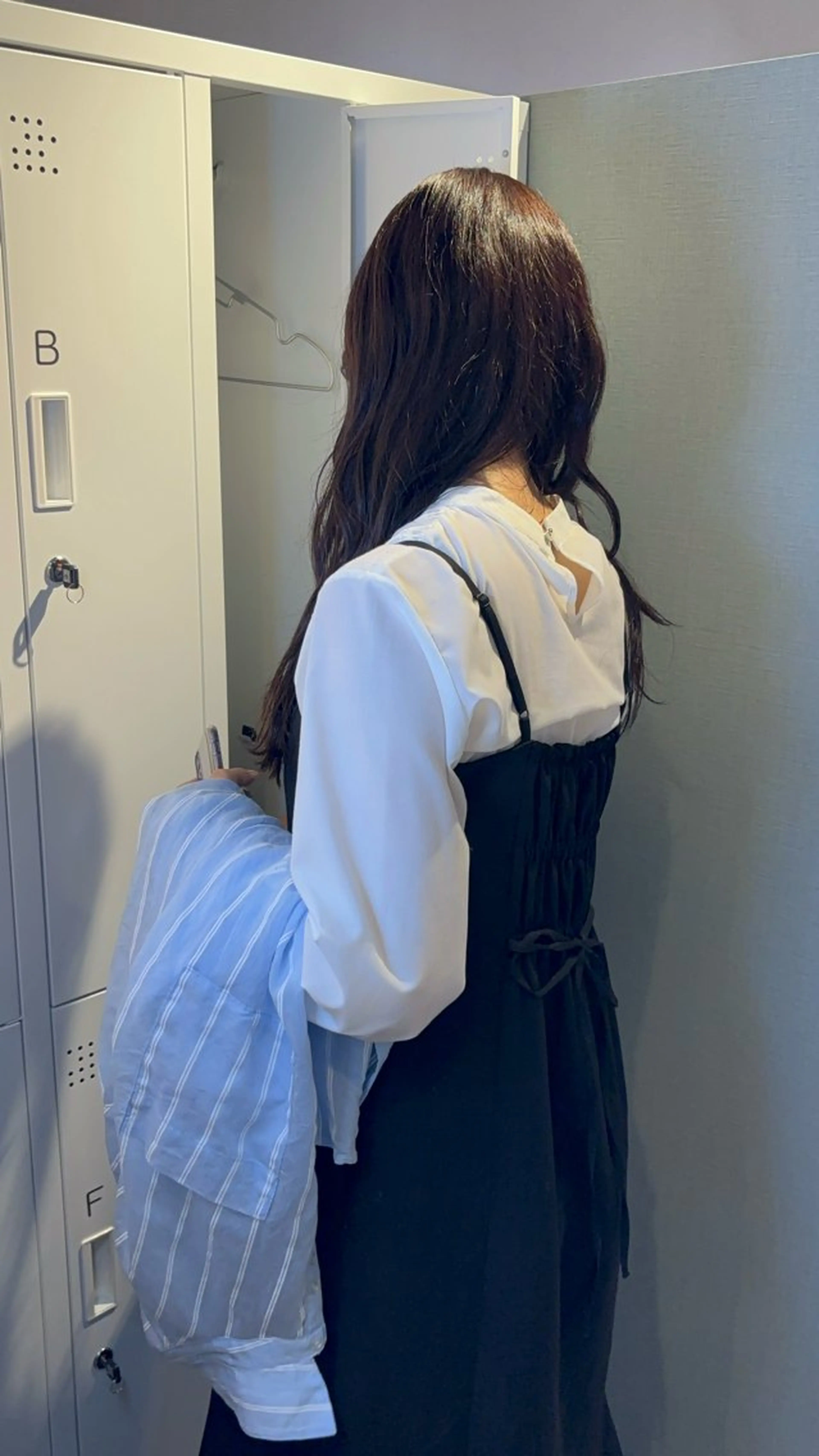 セミロング カラー ラベンダーカラー [amu]kaho /メンズカット🧃のヘアスタイル