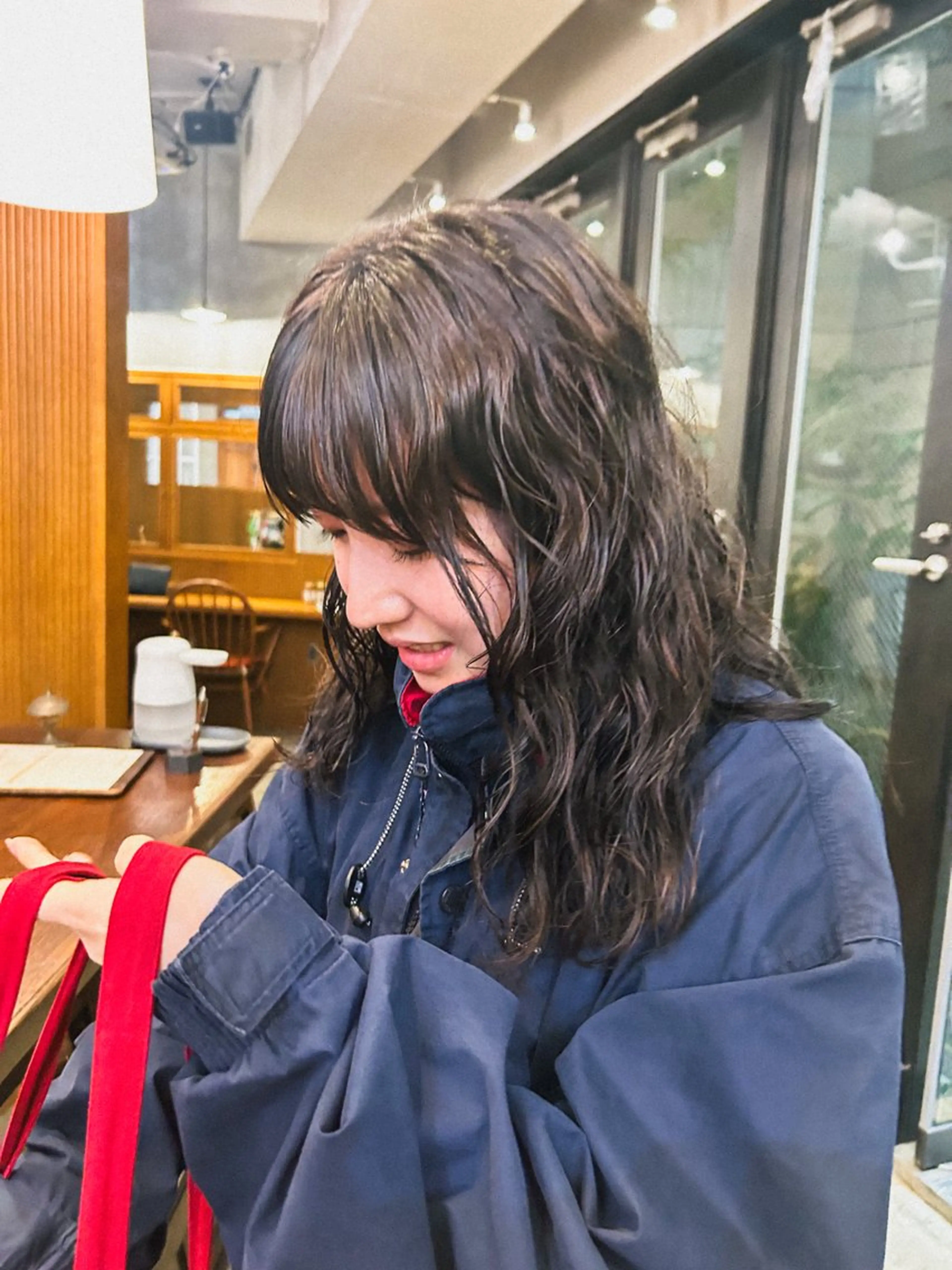 ロング カラー パーマ 透明感カラー ロング 🌿ボブ パーマ高橋啓太🌿のヘアスタイル