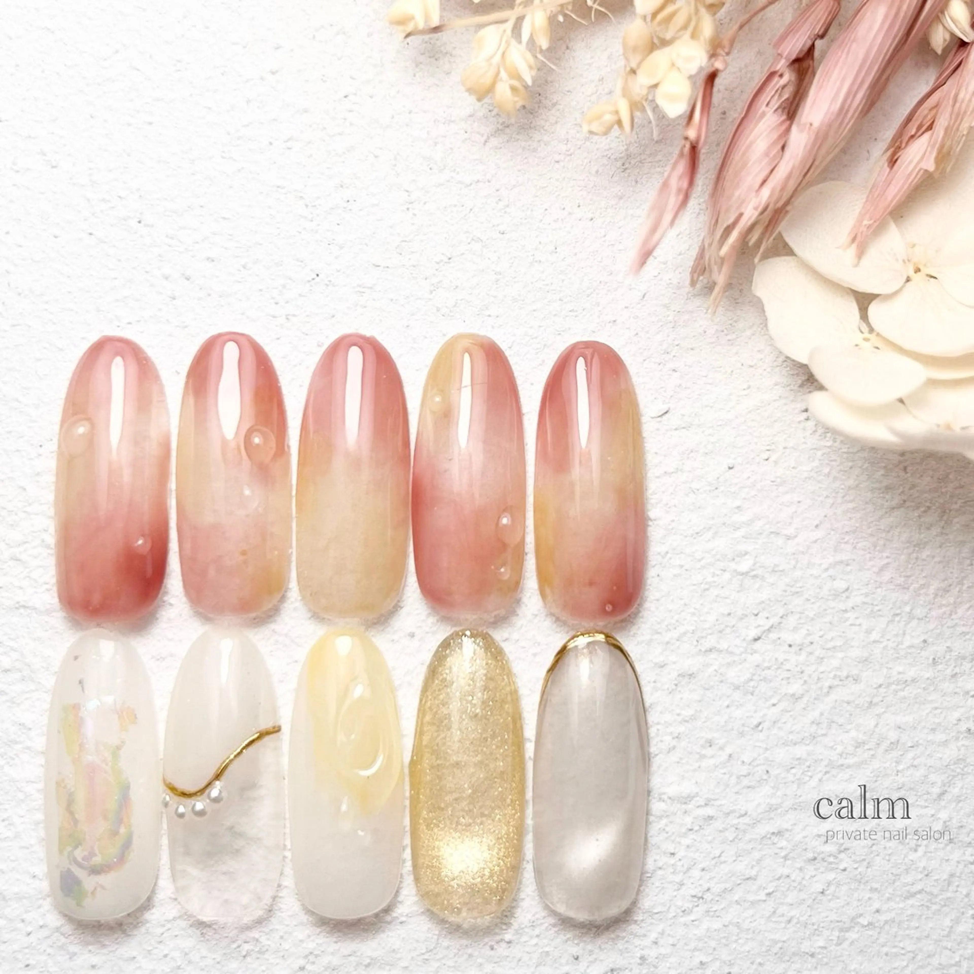 ネイル ハンドネイル calm 〔ｶｰﾑ〕のネイルデザイン