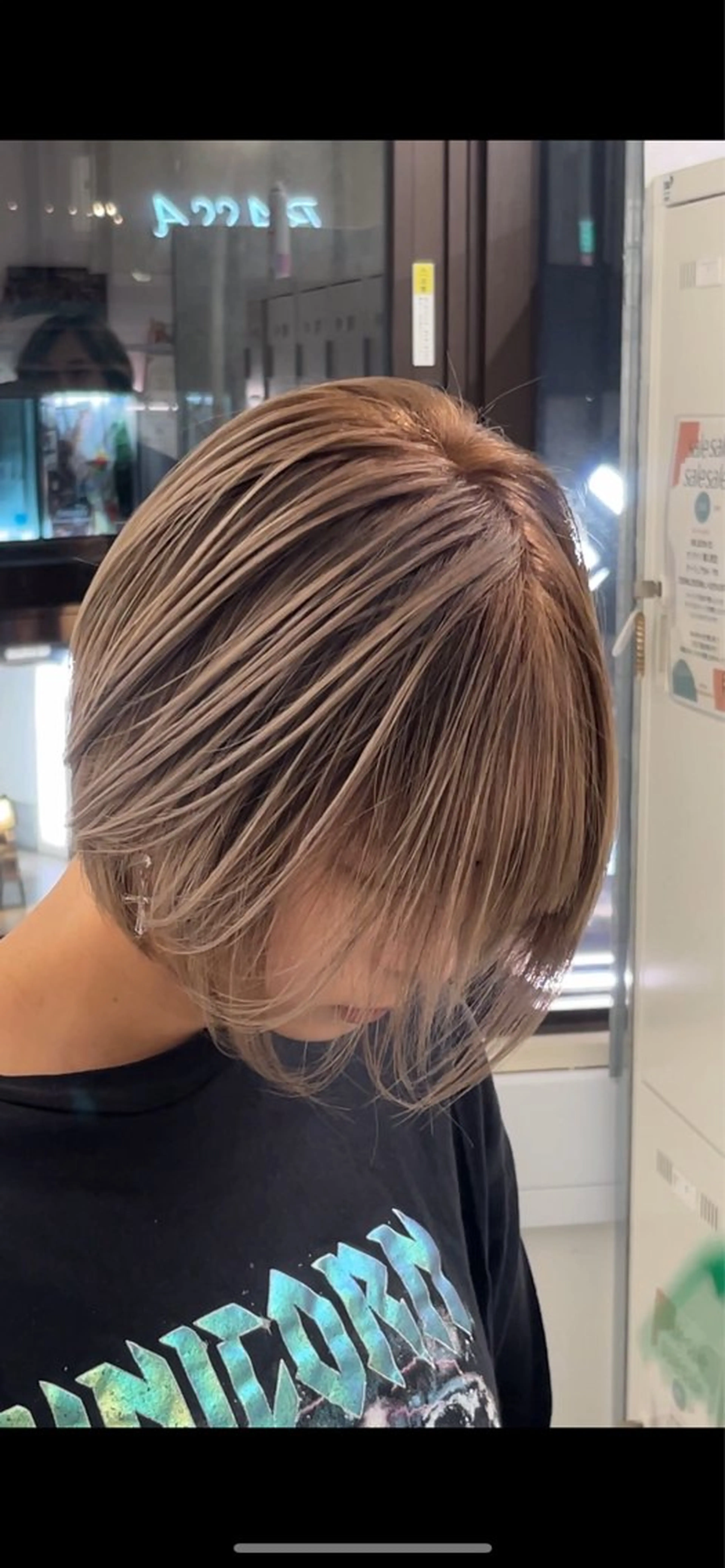 ショート カラー 池袋シャドールーツ /バレイヤージュ戸田のヘアスタイル