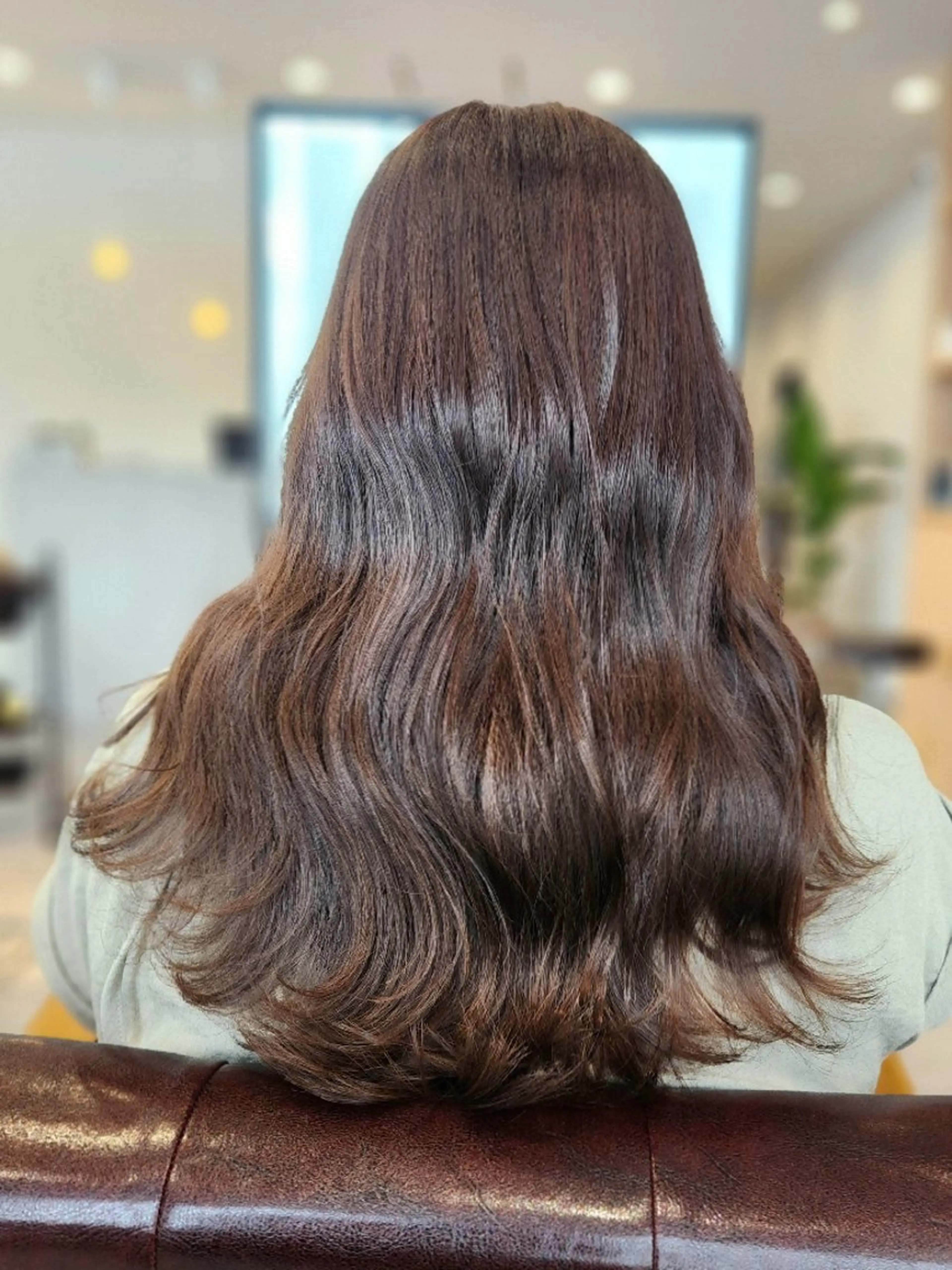 ロング カラー ブラウンカラー 髪質改善 トリートメント O.hair designers所属・シールエクステ🎀 ホシノ🕒ユウカのヘアスタイル