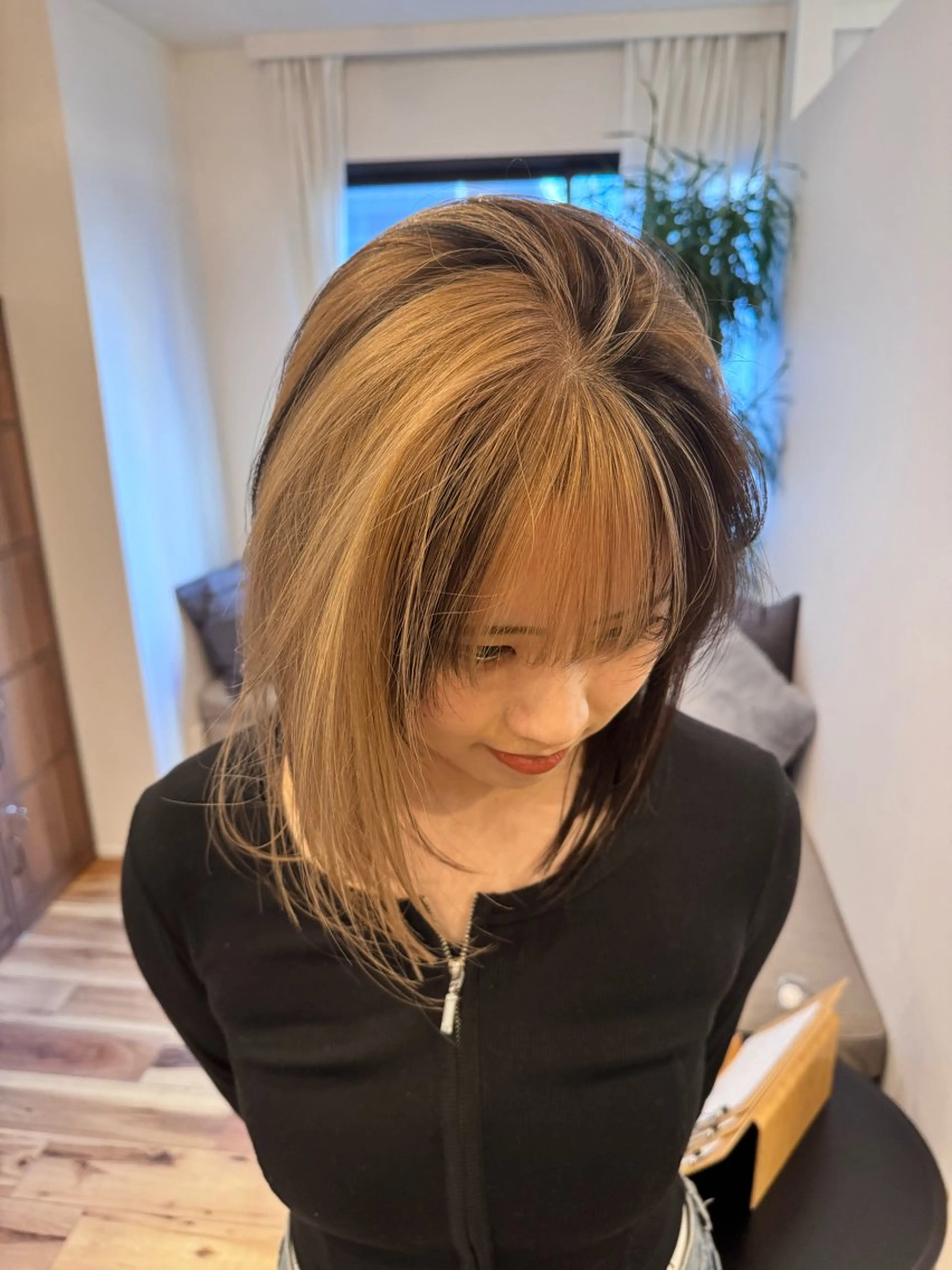 🔅ブロッキングカラー🔅+treatmentの写真