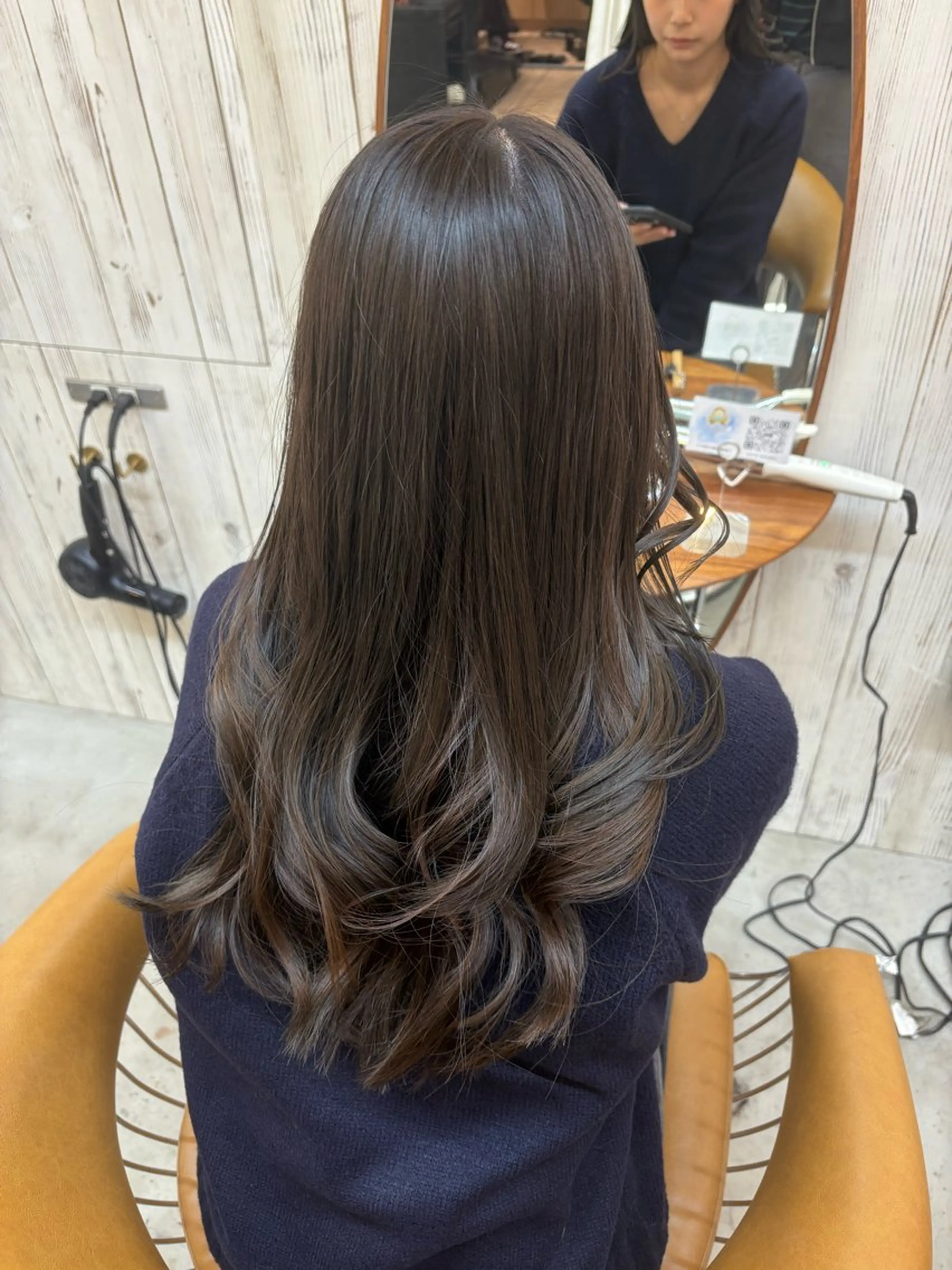 ロング カット ヘアカラー オリーブベージュ/シ ョートボブたまき🧡のヘアスタイル