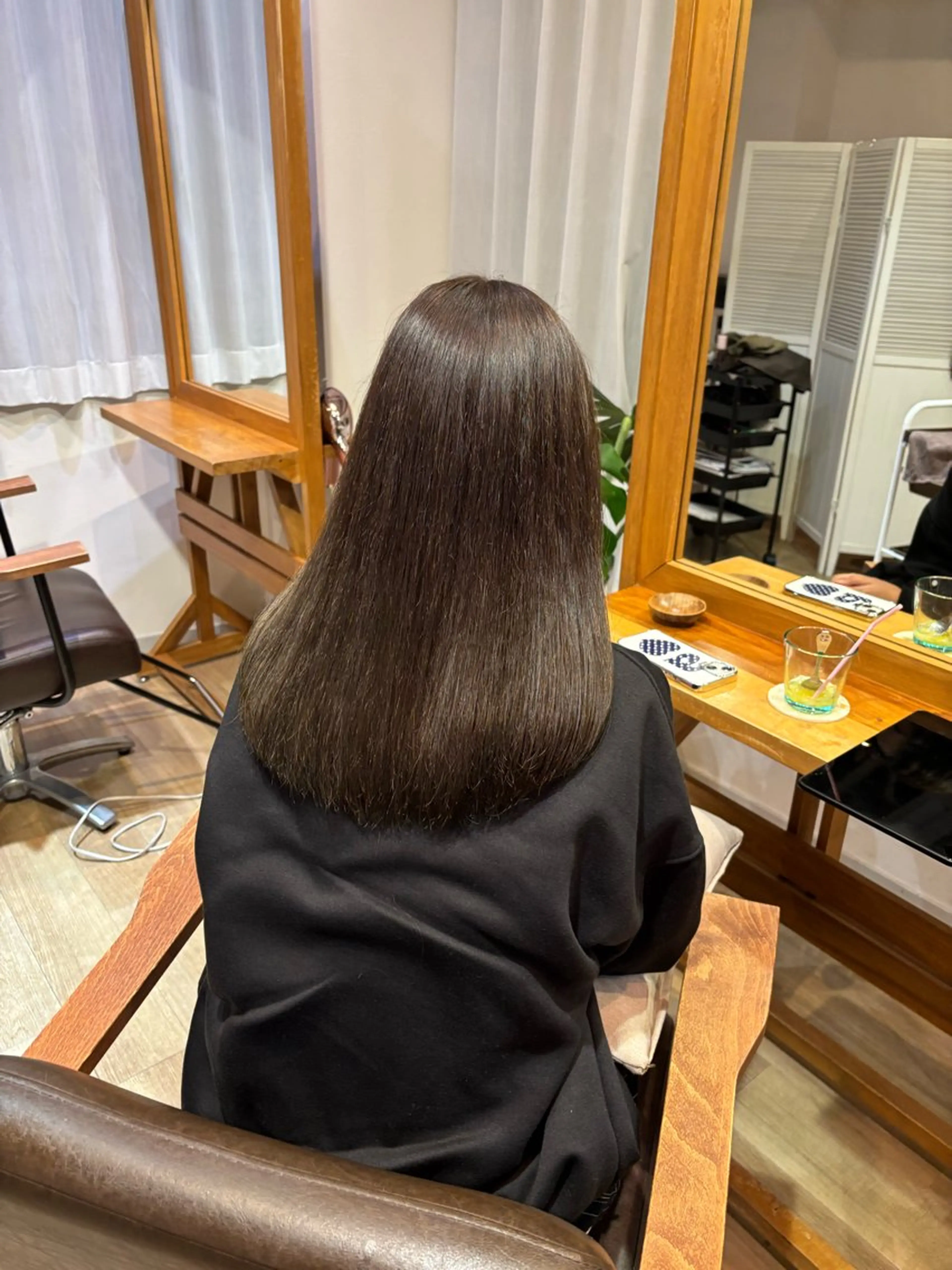 ロング カラー トリートメント カット ヘアカラー トリートメント RINNO🌷艶髪/ 艶カラーのヘアスタイル