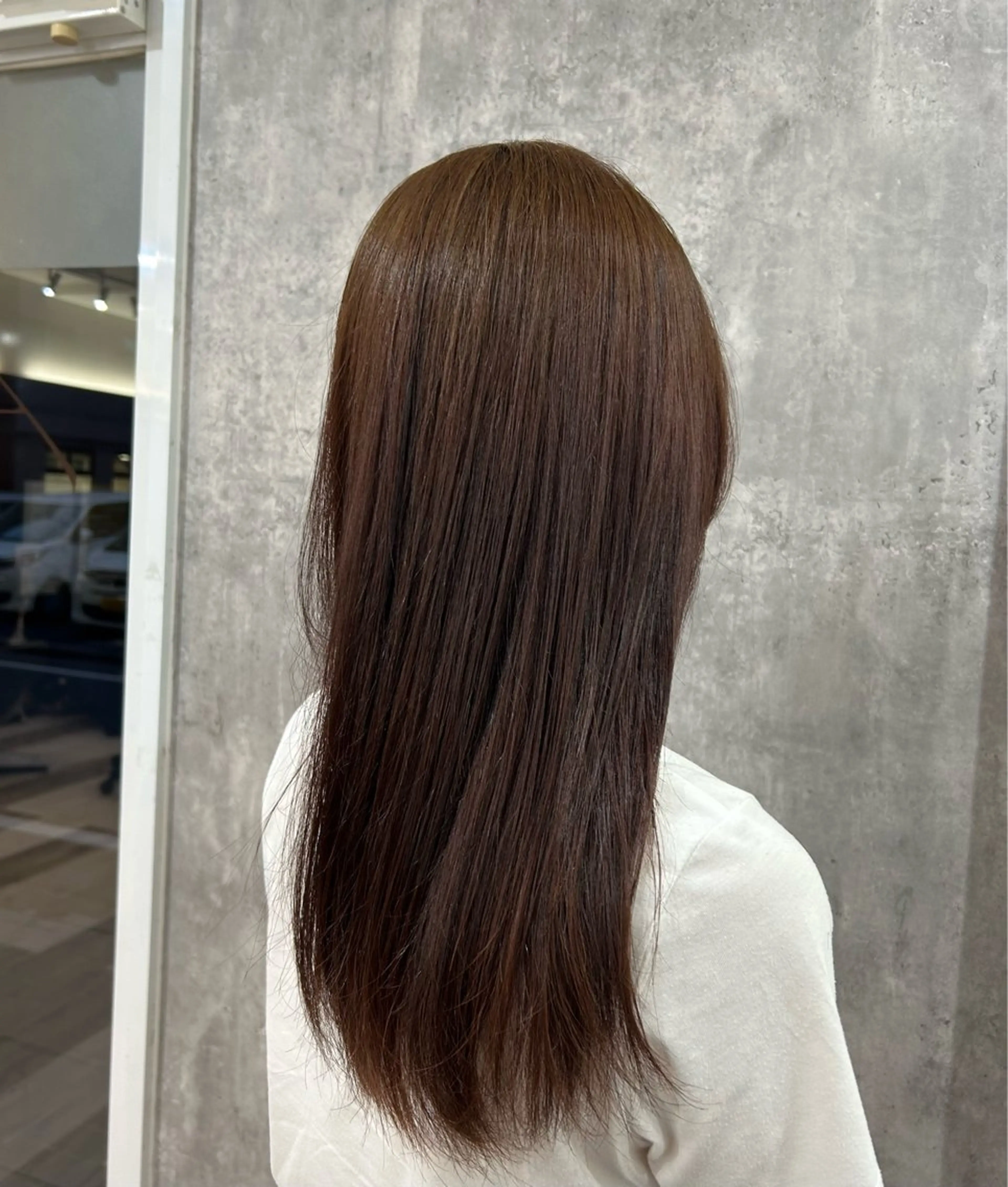 カラー ヘアカラー 安藤 ひなたのヘアスタイル