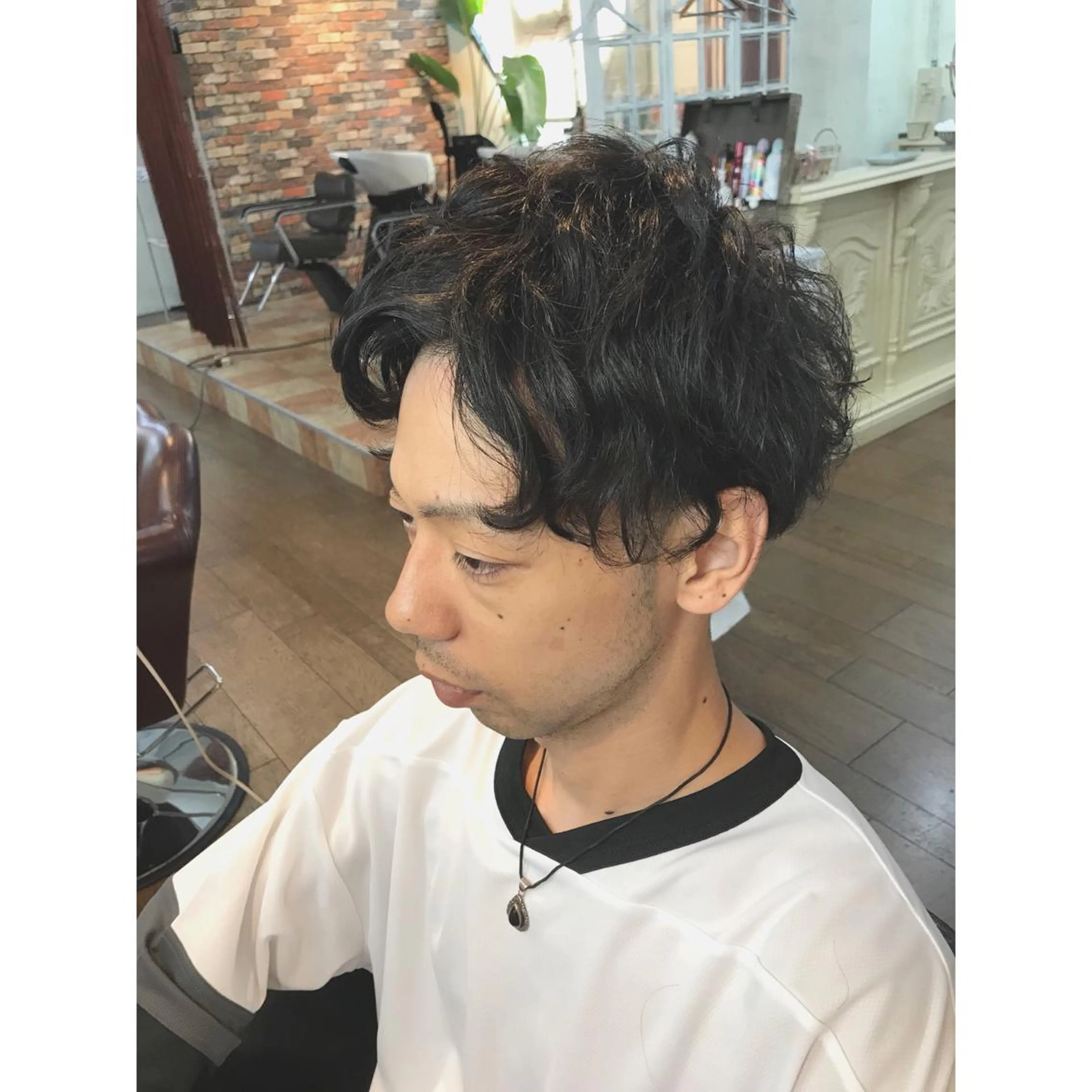 パーマ メンズ メンズパーマ corona hairdesign KAZUE MAEDA所属・マエダ　カズエ🫶 coronahairのヘアスタイル